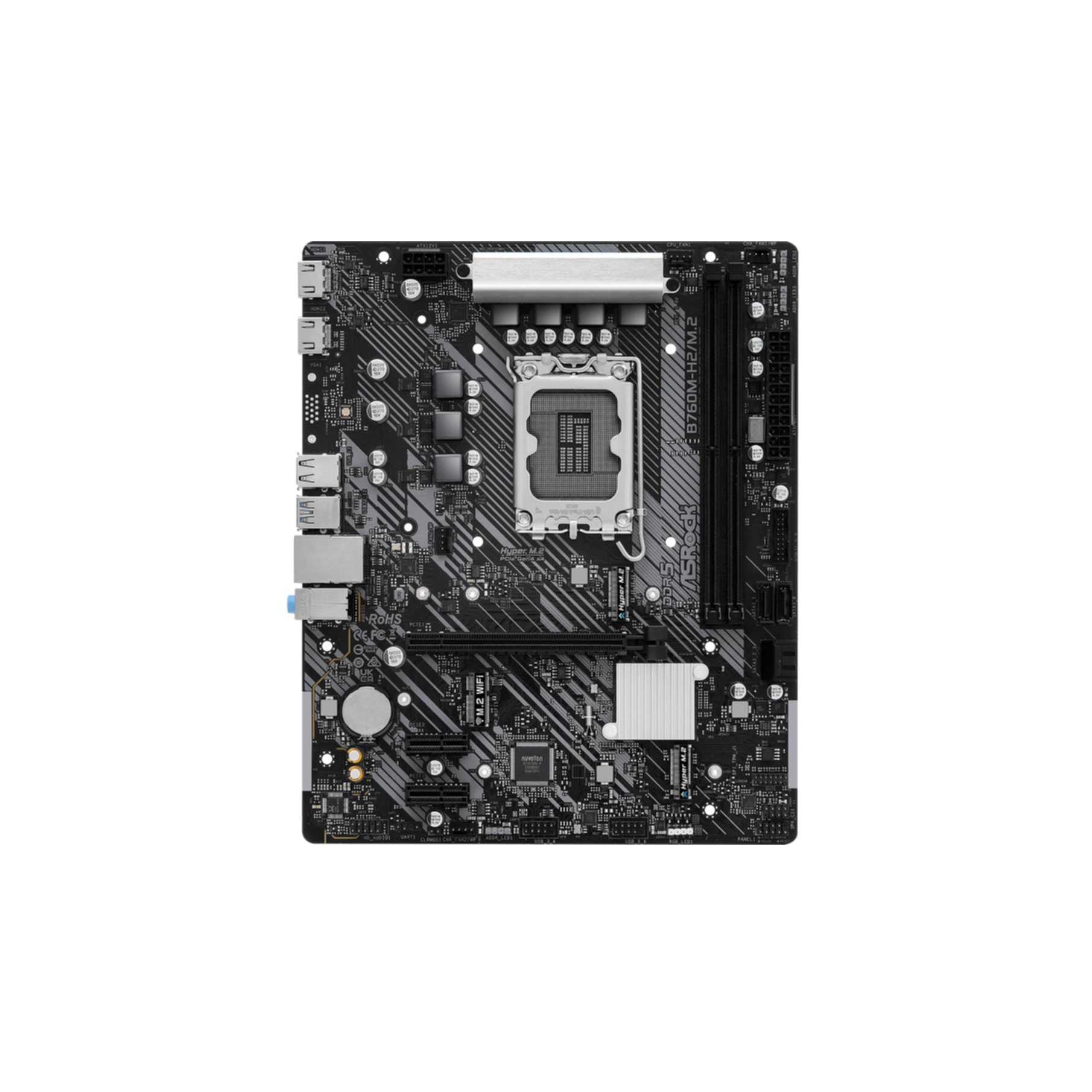 Asrock Mainboard »B760M-H2/M.2«