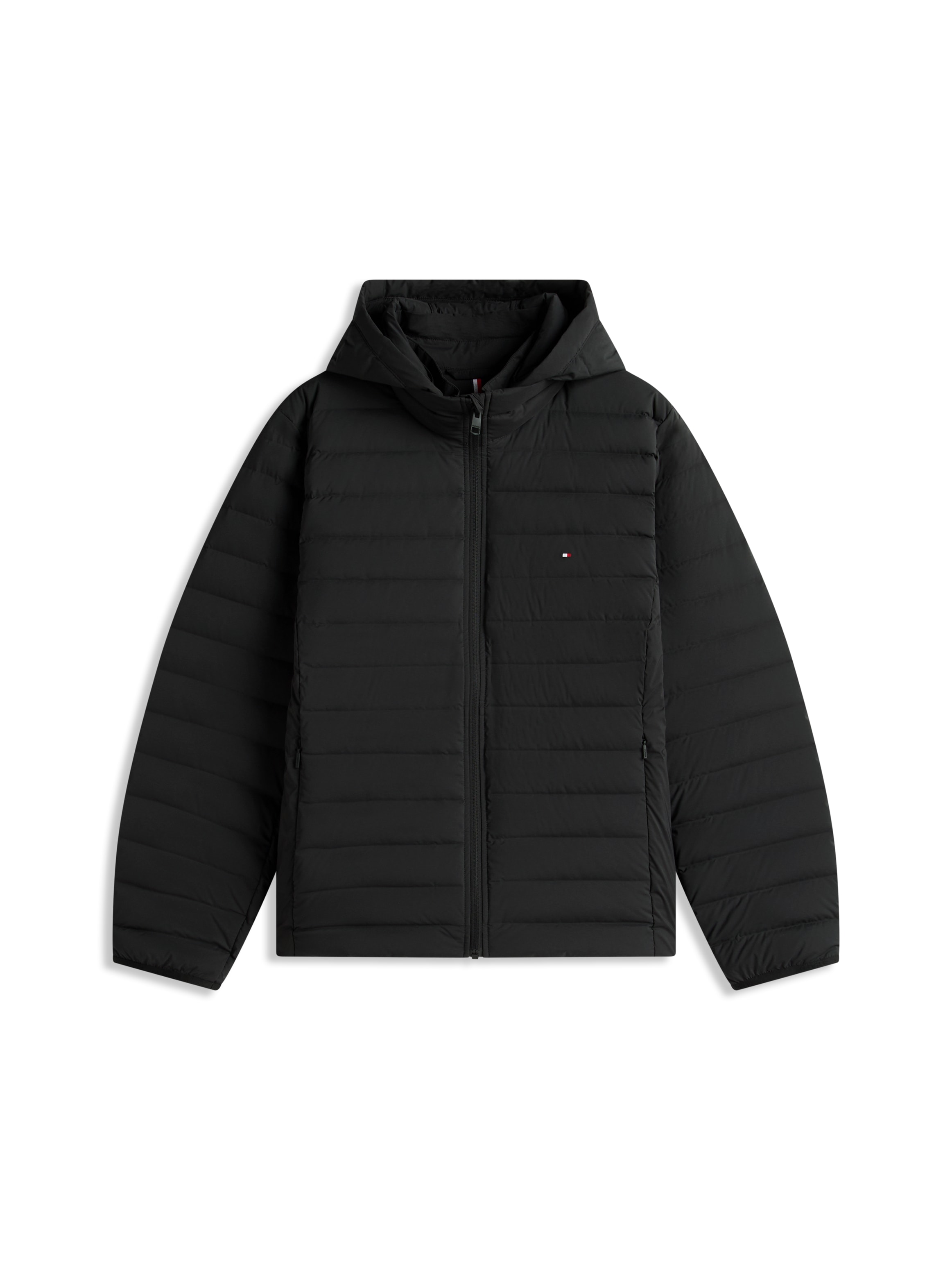 Tommy Hilfiger Curve Steppjacke »CRV STRETCH NYLON LW DOWN JACKET« mit Kapuze in großen Größen