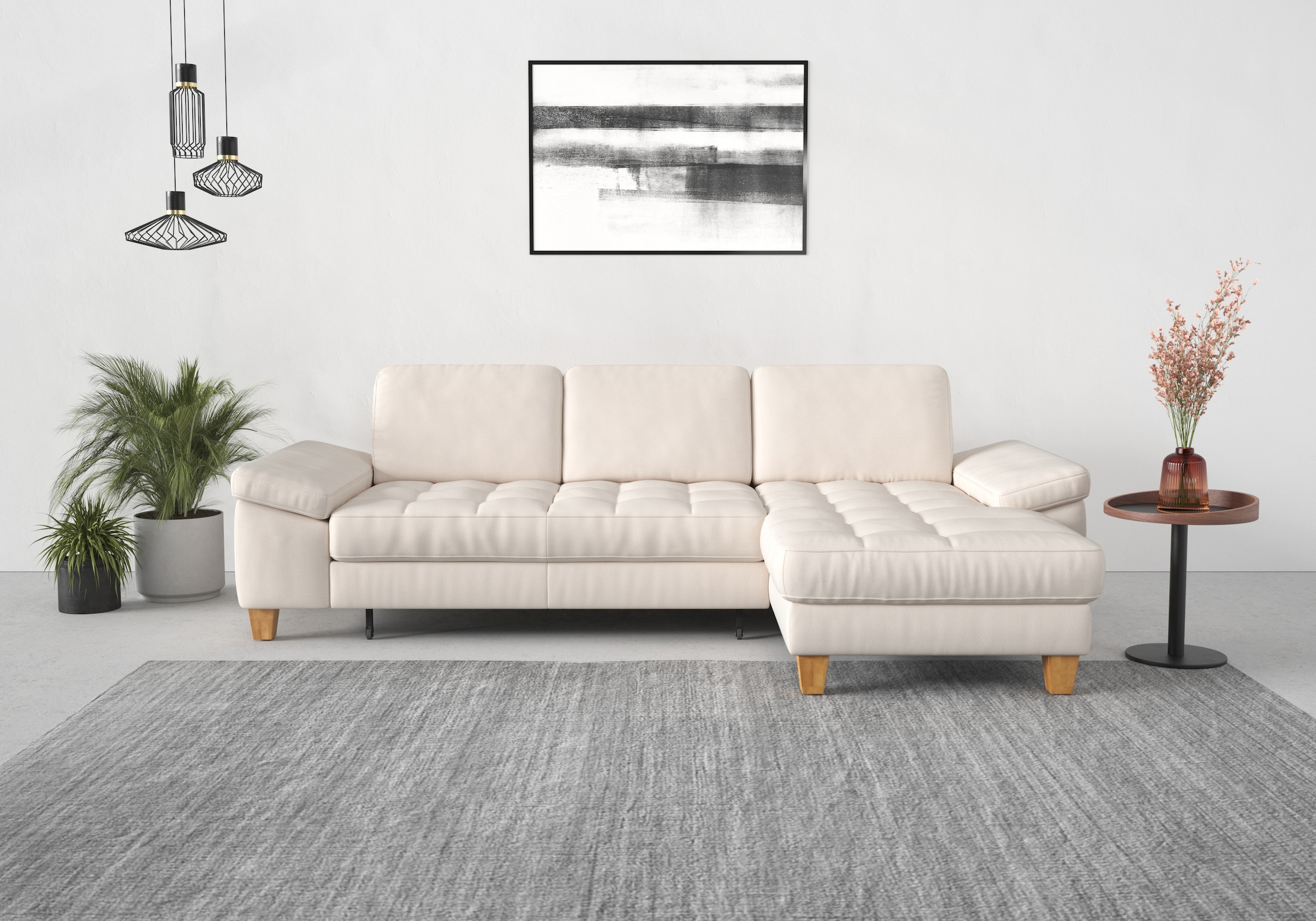 sit&more Ecksofa »Westham L-Form«, mit Recamiere, mit oder ohne Bettfunktio günstig online kaufen