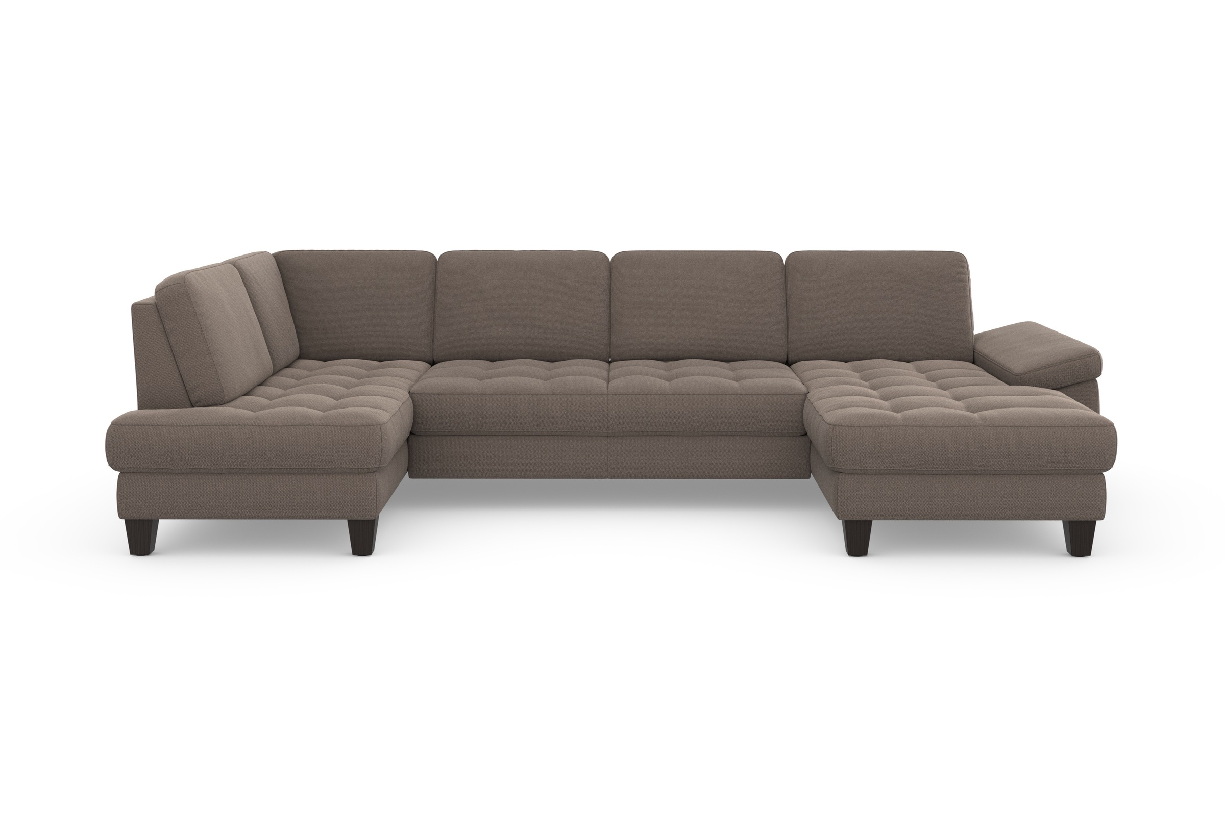 sit&more Wohnlandschaft »Westham U-Form«, wahlweise mit Bettfunktion, Bettkasten, Sitztiefenverstellung