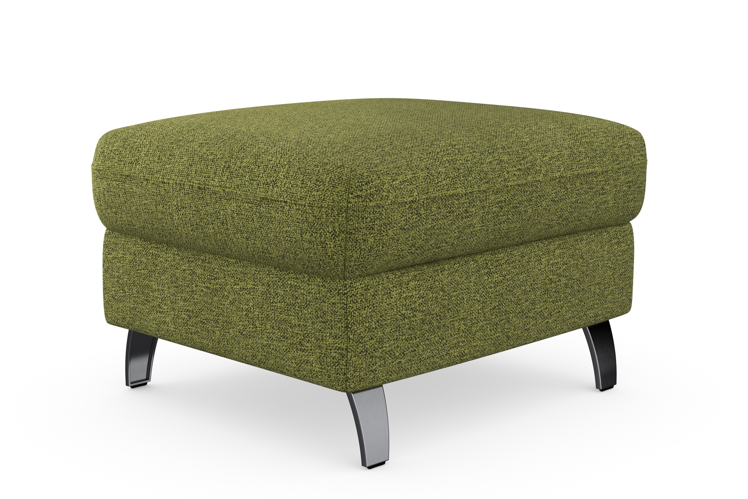 sit&more Stauraumhocker »Grenoble«, mit Stauraum und satinierten Füßen