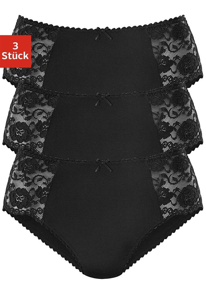 petite fleur Taillenslip, (5 St.), aus weicher Pikee-Qualität günstig  kaufen