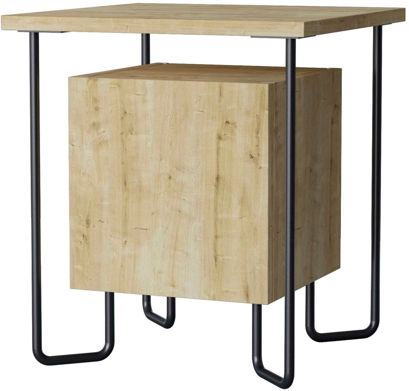 Decortie Nachttisch »ACRES NACHTTISCH«, (Packung, 1 St.), Leichte Montage, günstig online kaufen