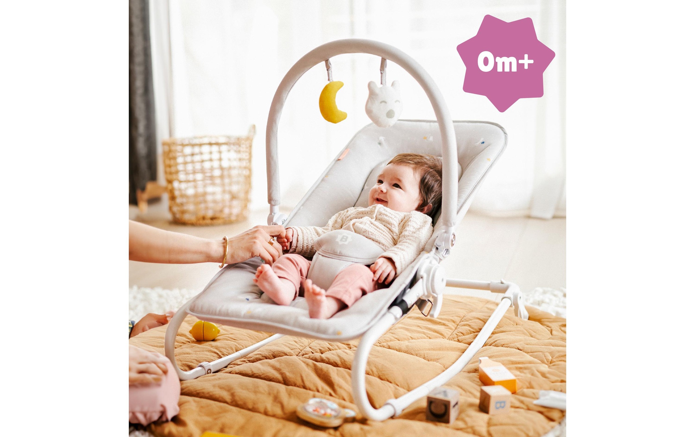 badabulle Babywippe »Lichen«