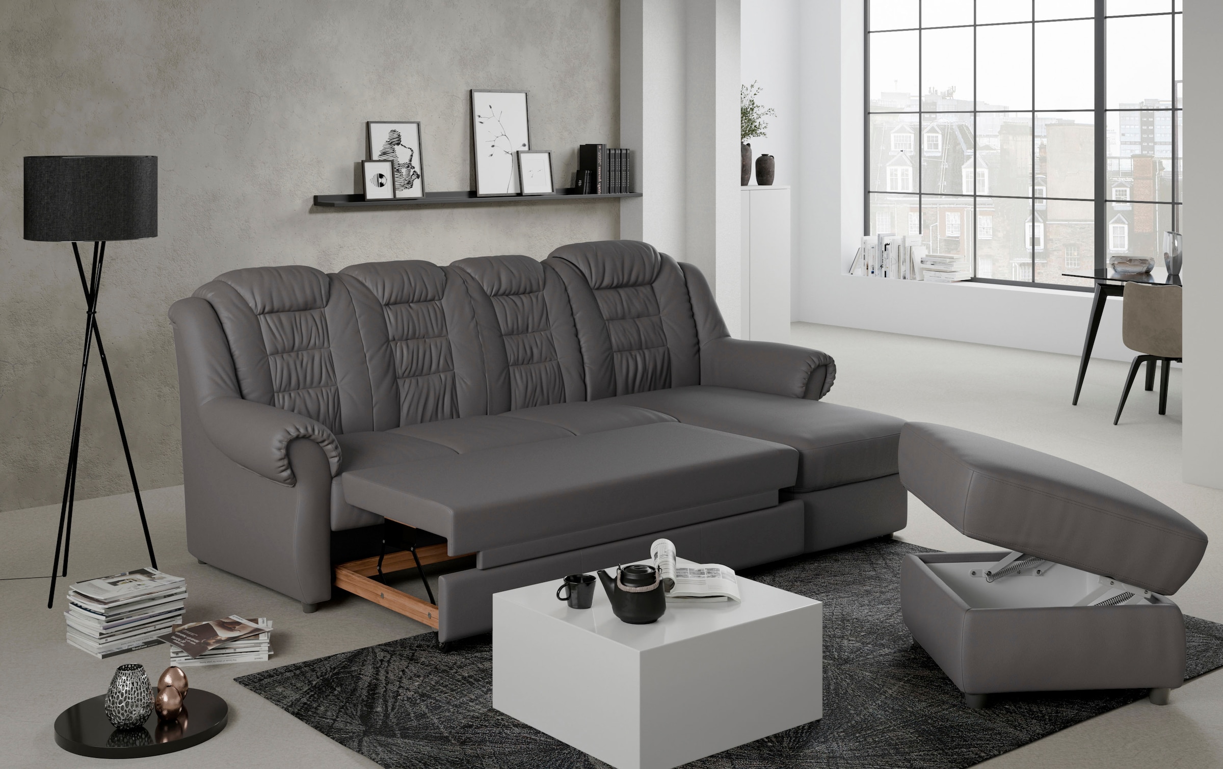 Home affaire Hocker »Boston«, mit Stauraum