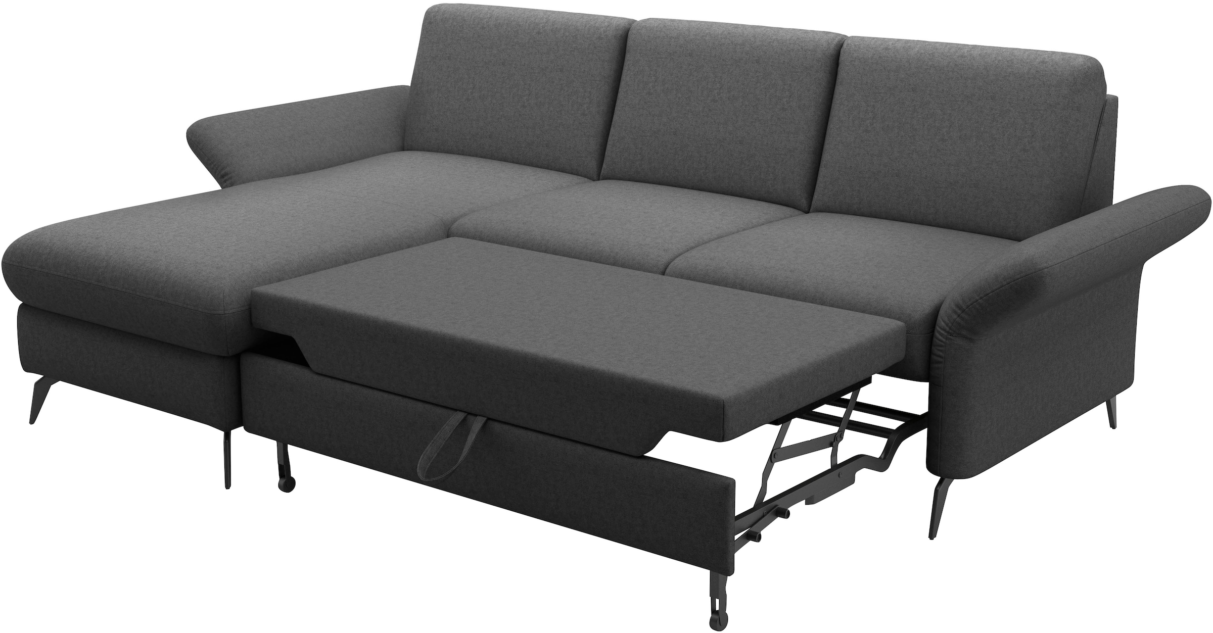 Home affaire Ecksofa »Rochelle«, wahlweise mit Bettfunktion, Bettkasten und Armteilverstellung