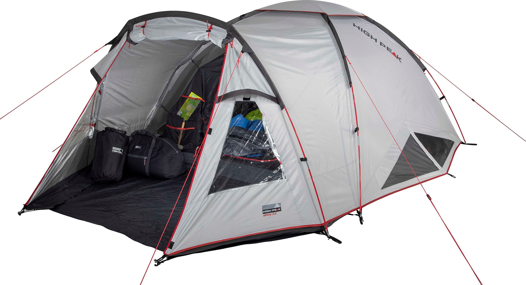 High Peak Kuppelzelt »Zelt Alfena 3.0«, 3 Personen, (mit Transporttasche)  im Online-Shop bestellen