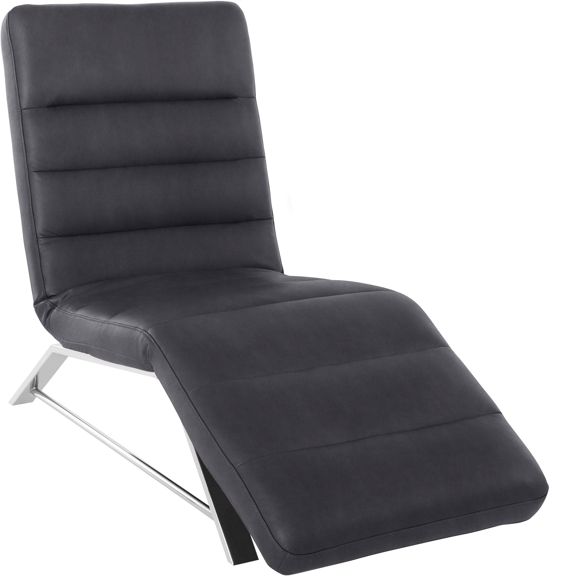 W.SCHILLIG Relaxliege »daily dreams« Funktionsliege wahlweise mit Motor, Gestell Chrom, Breite 65 cm