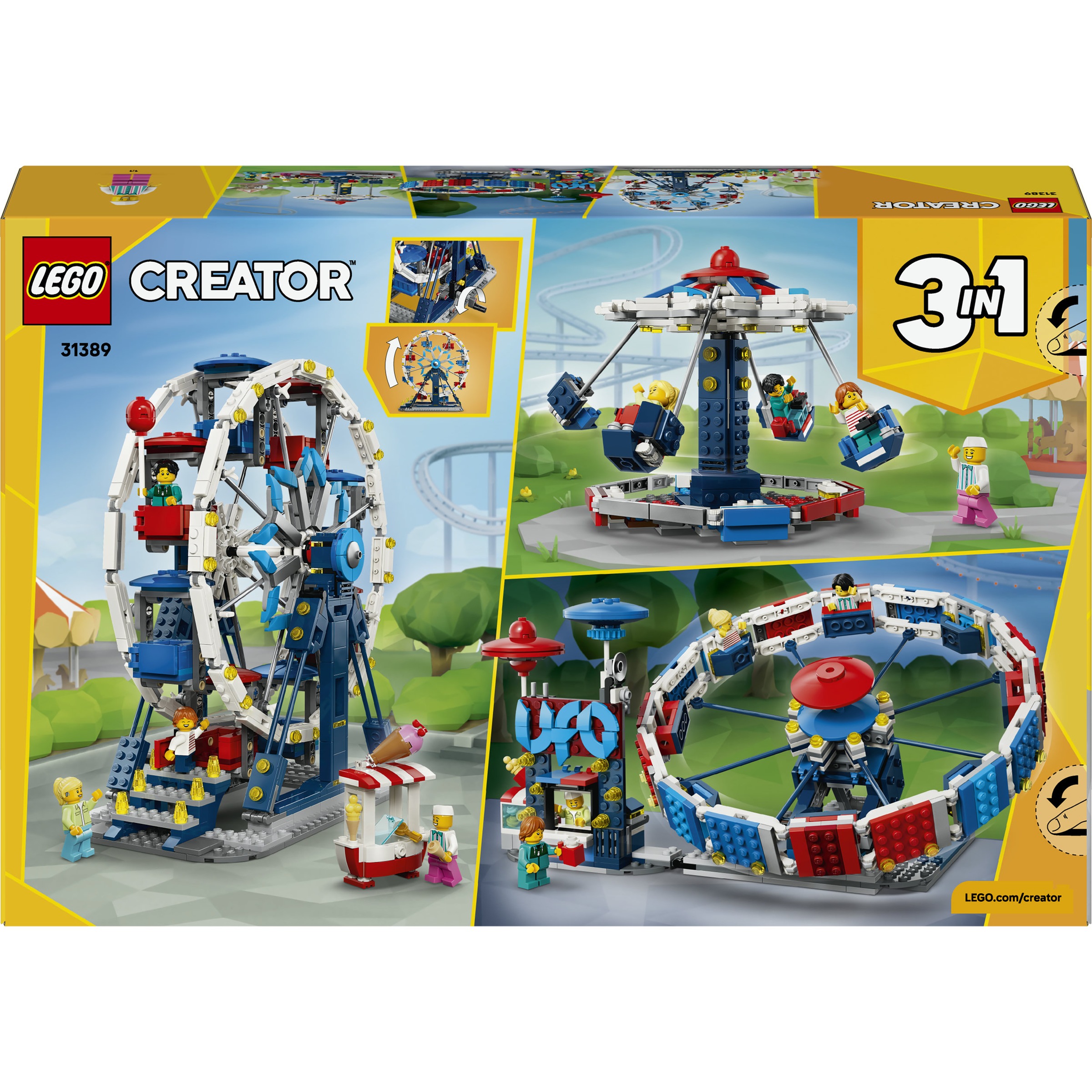 LEGO® Konstruktionsspielsteine »Legendäres Riesenrad (31389), LEGO Creator« Made in Europe
