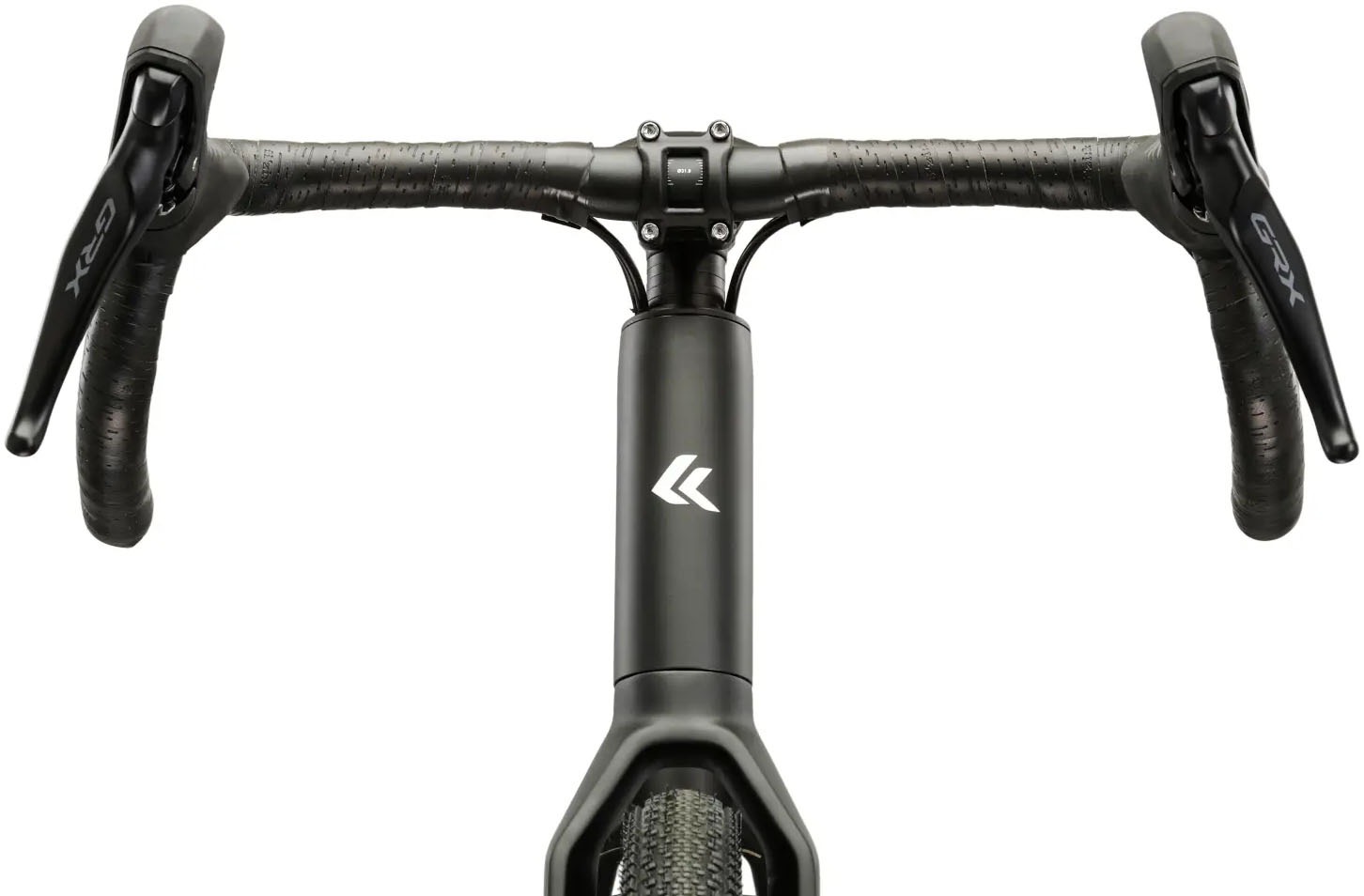 Kross Gravelbike »KROSS Gravelbike Carbon-Gabel Esker 6.0 28" schwarz 24 Gänge 2026« 24 Gang Shimano GRX RX820 Schaltwerk Kettenschaltung Gabel aus Carbon