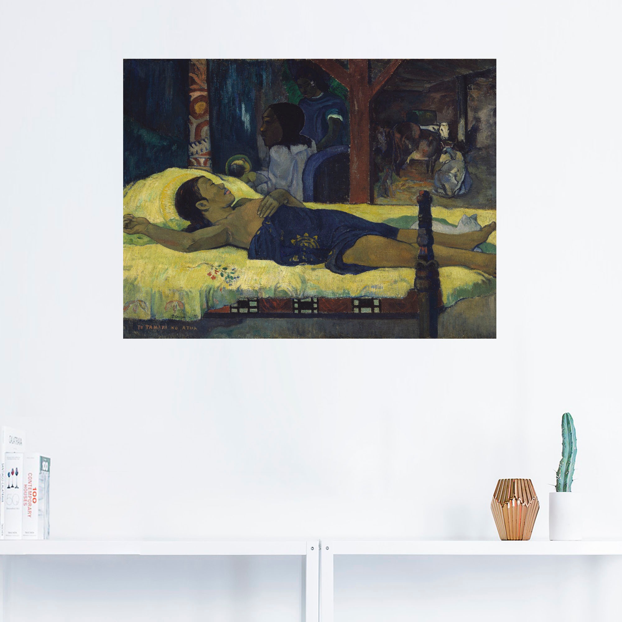 Artland Wandbild »Die Geburt Christi (TE TAMARI NO ATUA)«, Gruppen & Familien, (1 St.), als Leinwandbild, Wandaufkleber oder Poster in versch. Größen