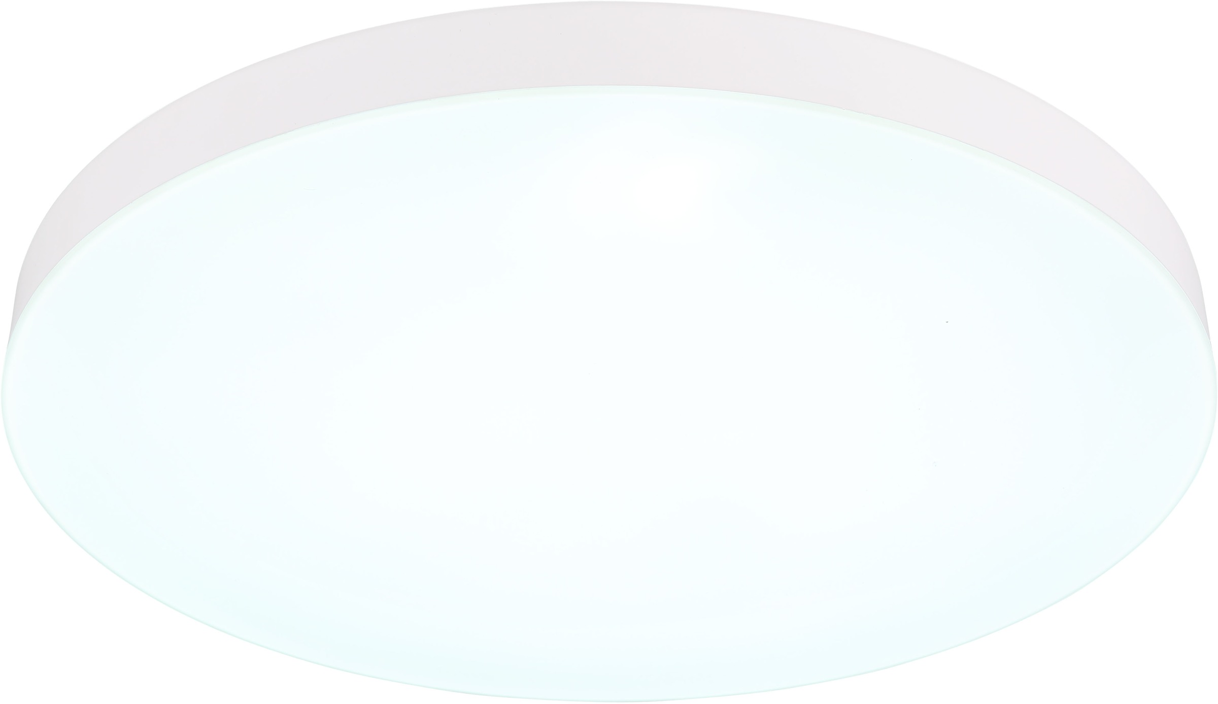 GLOBO LIGHTING LED Deckenleuchte »MATTHEW«, Leuchtmittel LED-Modul | LED fest integriert, Deckenlampe / Schlafzimmer / Wohnbereich / Arbeitszimmer / weiß / rund