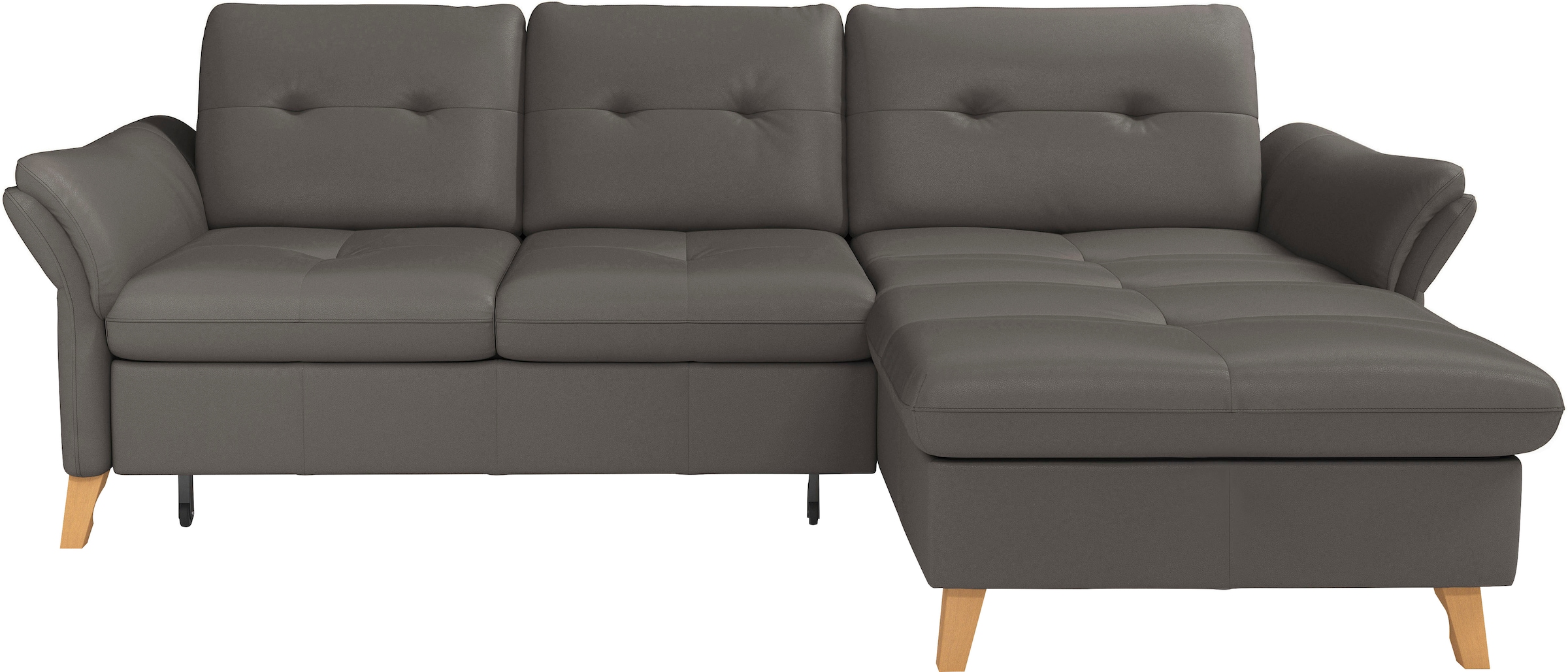 sit&more Ecksofa »Göteborg« Sitztiefenverstellung und Federkern, wahlweise günstig online kaufen