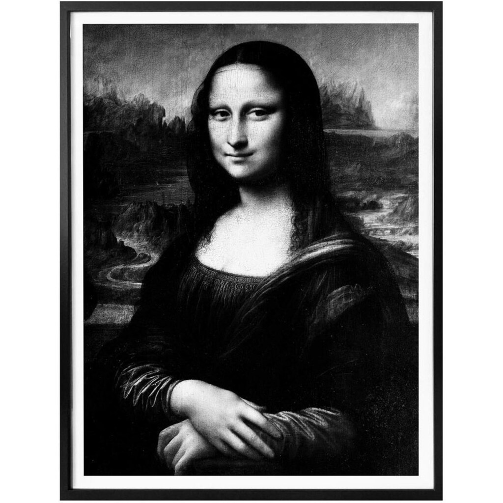 Wall-Art Poster »Mona Lisa«, Menschen, (1 St.)