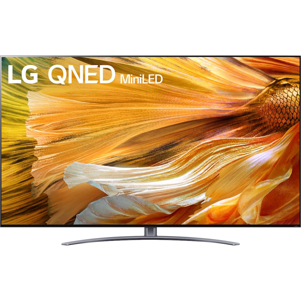 LG QLED Mini LED-Fernseher »86QNED919PA«, 217 cm/86 Zoll, 4K Ultra HD, Smart-TV, (bis zu 120Hz)-Full Array Dimming Pro-α7 Gen4 4K AI-Prozessor-Sprachassistenten-HDMI 2.1