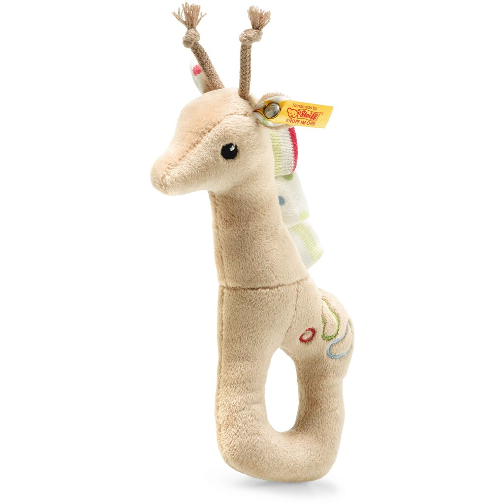 Steiff Kuscheltier-Rassel »Wild Sweeties Tulu Giraffe Greifring mit Rassel und Knisterfolie«