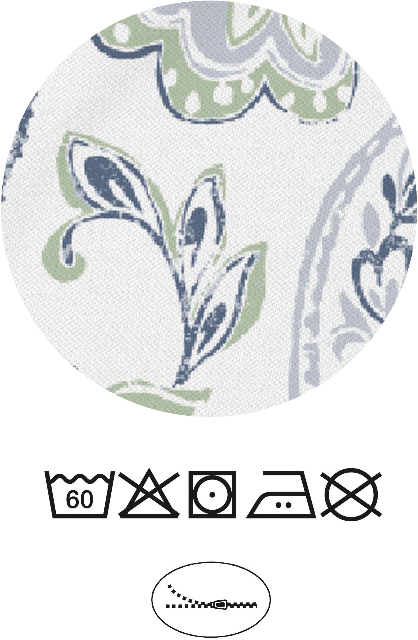 Castell - Markenbettwäsche Bettwäsche »0560987« 2 Stk. tlg. feiner Glanz + weicher Griff, pflegeleicht, ganzjährig einsetzbar, RV