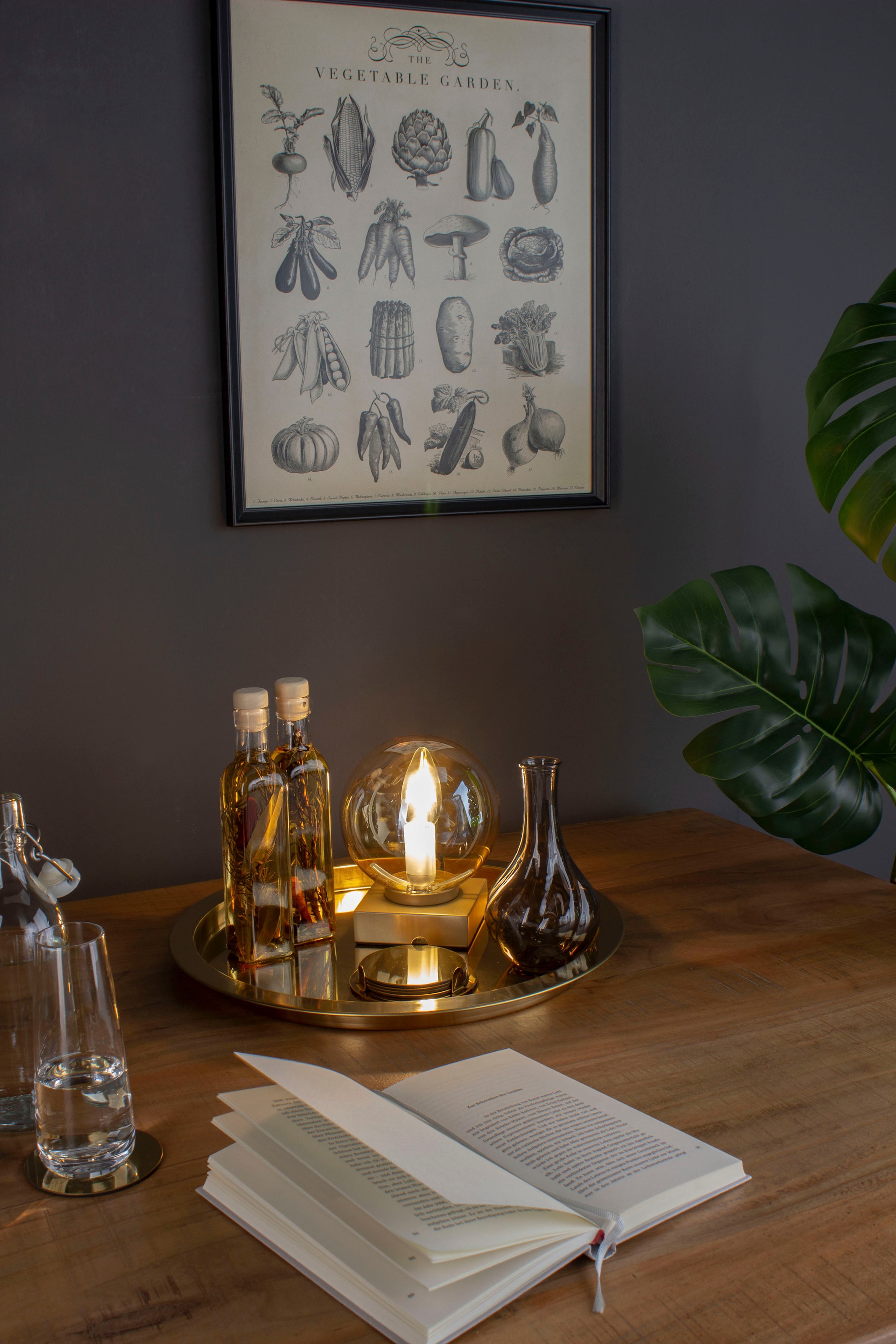 ECO-LIGHT Tischleuchte »Pluto«, Leuchtmittel E14 | Leuchtmittel wechselbar