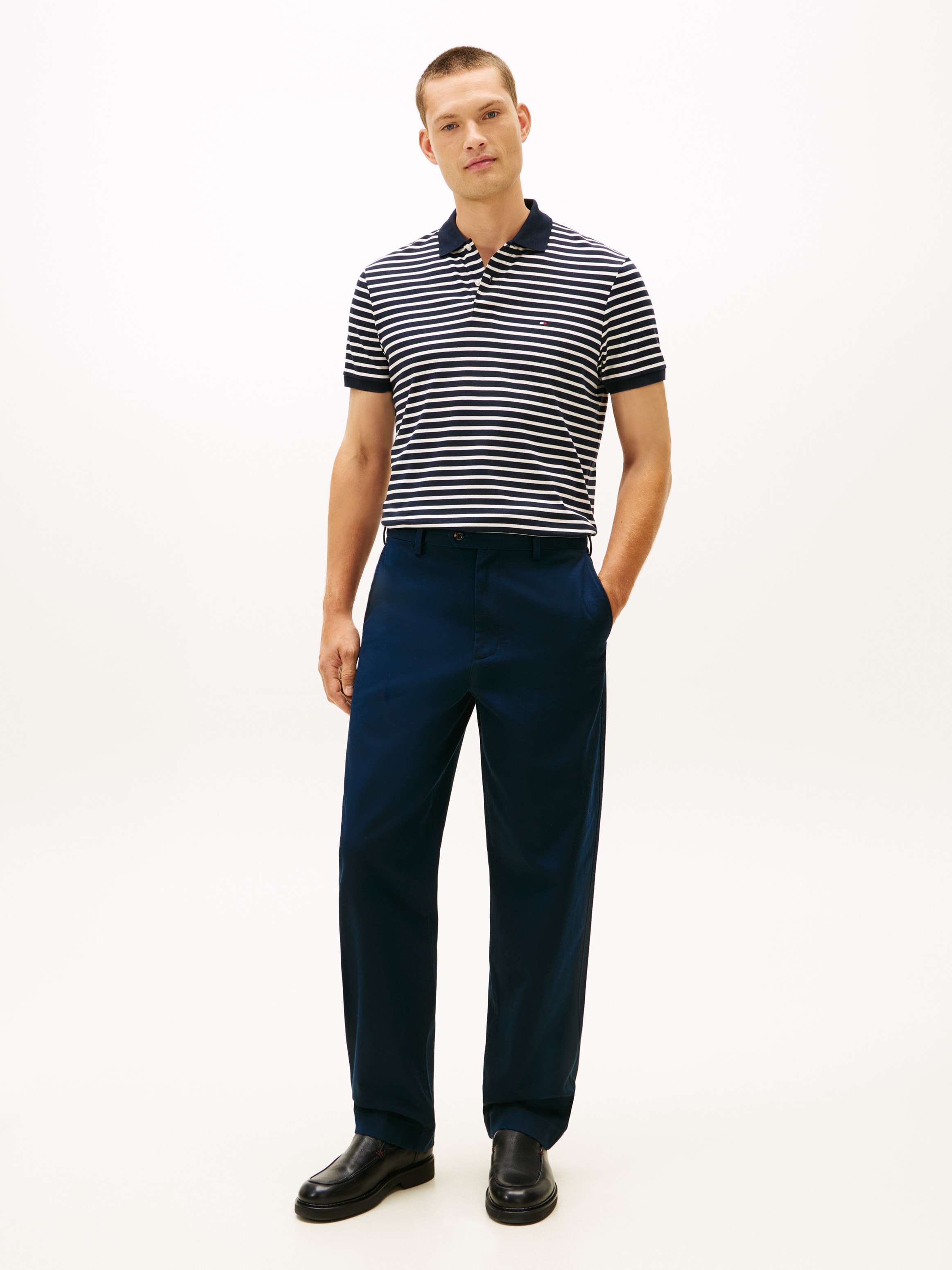 Tommy Hilfiger Poloshirt »LIQUID COTTON REGULAR SEASONAL« mit Logostickerei