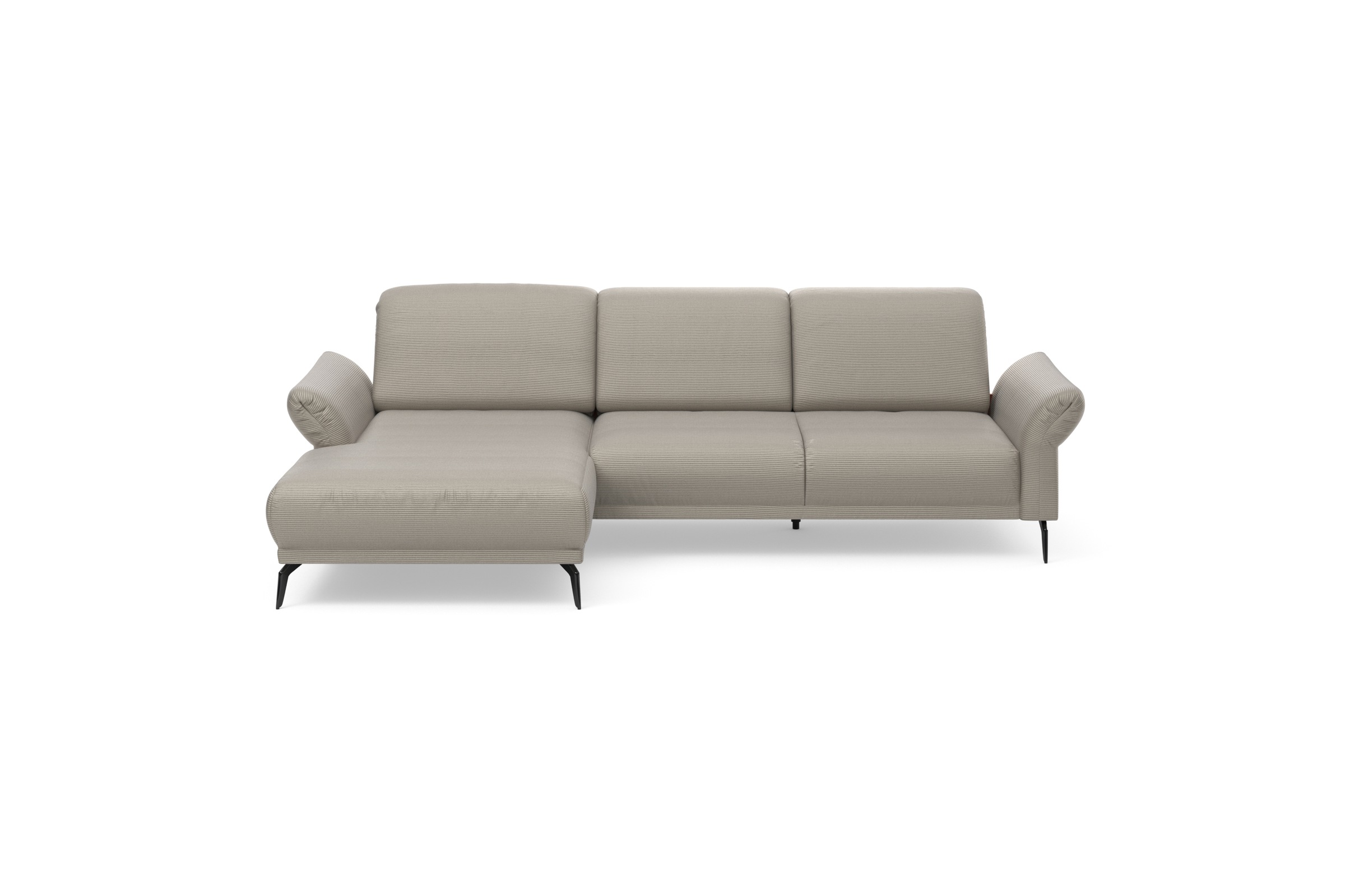 Home affaire Ecksofa »Coco L-Form« Sitztiefen-, Arm- und Kopfteilverstellun günstig online kaufen