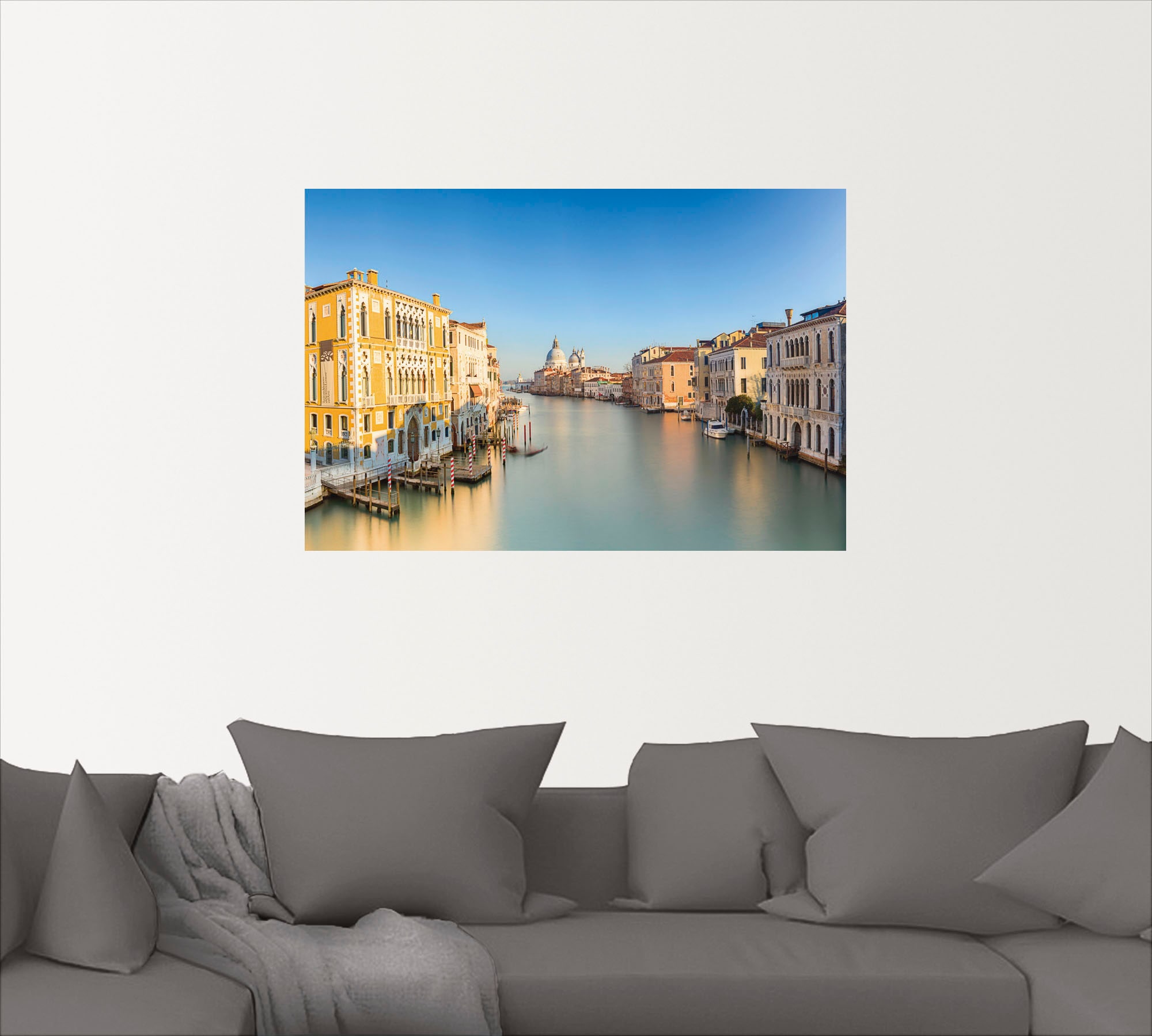 Wandaufkleber »Venedig Artland als Venedig, Rechnung Leinwandbild, in St.), kaufen Poster auf Wandbild Alubild, versch. Größen (1 oder Fotografie«,