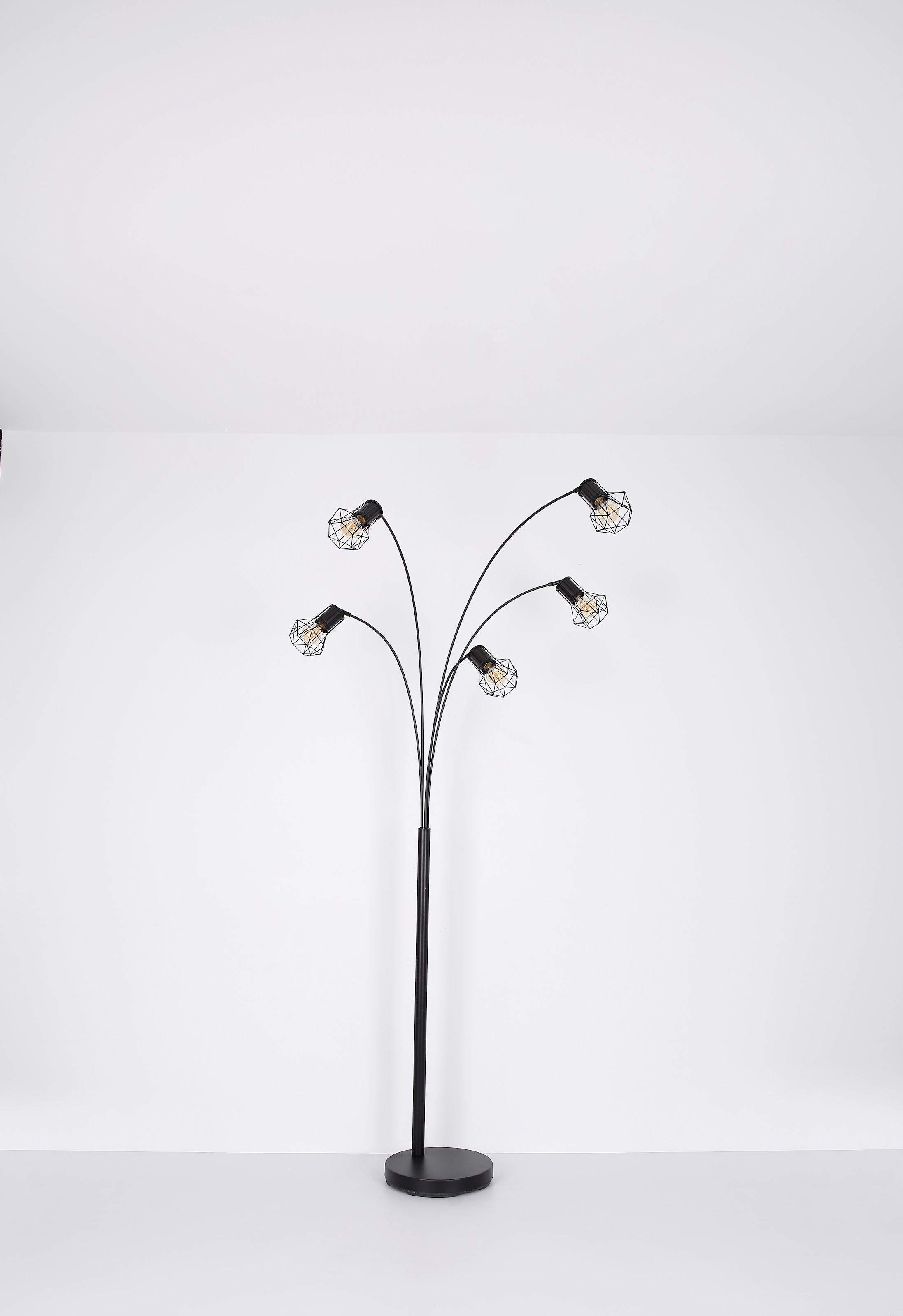 GLOBO LIGHTING Stehlampe »PRISKA« E27 1 Stk. Stehlampe Wohnzimmer Schlafzimmer Flur Design-Leuchte