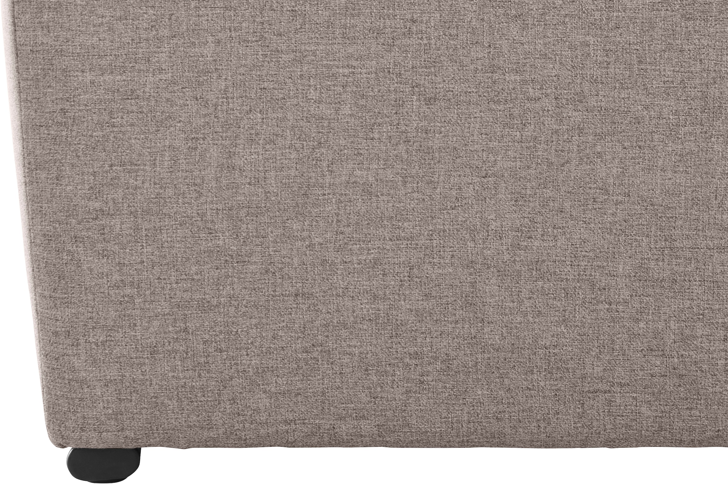 DOMO collection Ecksofa »Lagoa L-Form«, wahlweise mit Bettfunktion, frei im Raum stellbar, große Farbvielfalt