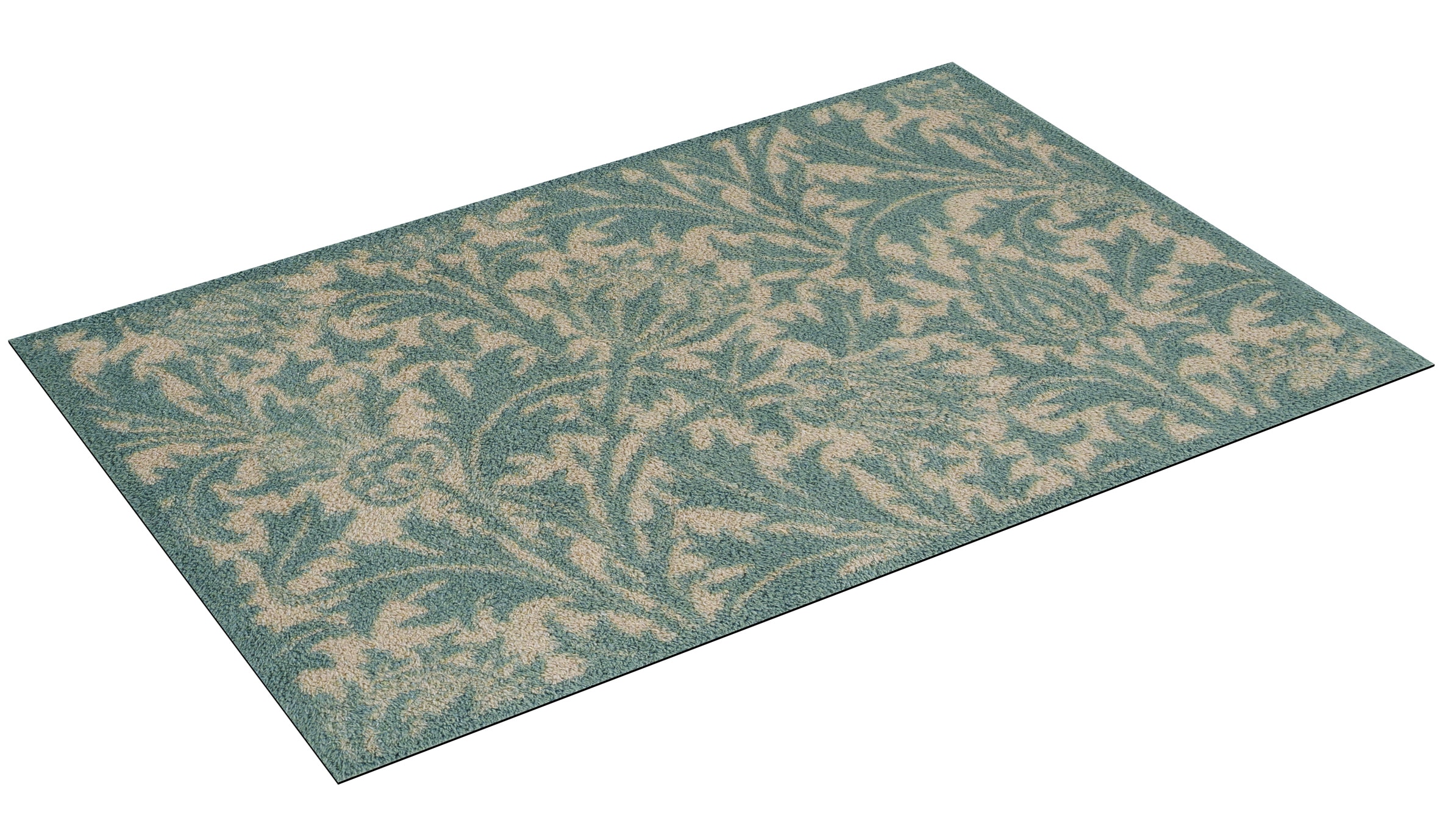Turtle Mat Fußmatte »Thistle Green«, rechteckig, 9 mm Höhe