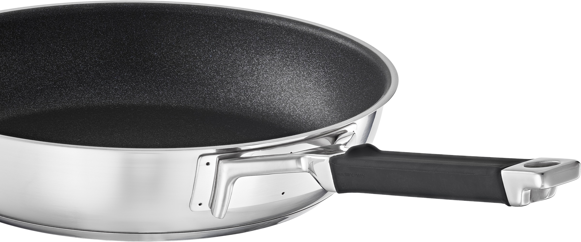 RÖSLE Bratpfanne »SILENCE PRO« Edelstahl 18/10 1 Stk. tlg. kratzfeste Premi günstig online kaufen