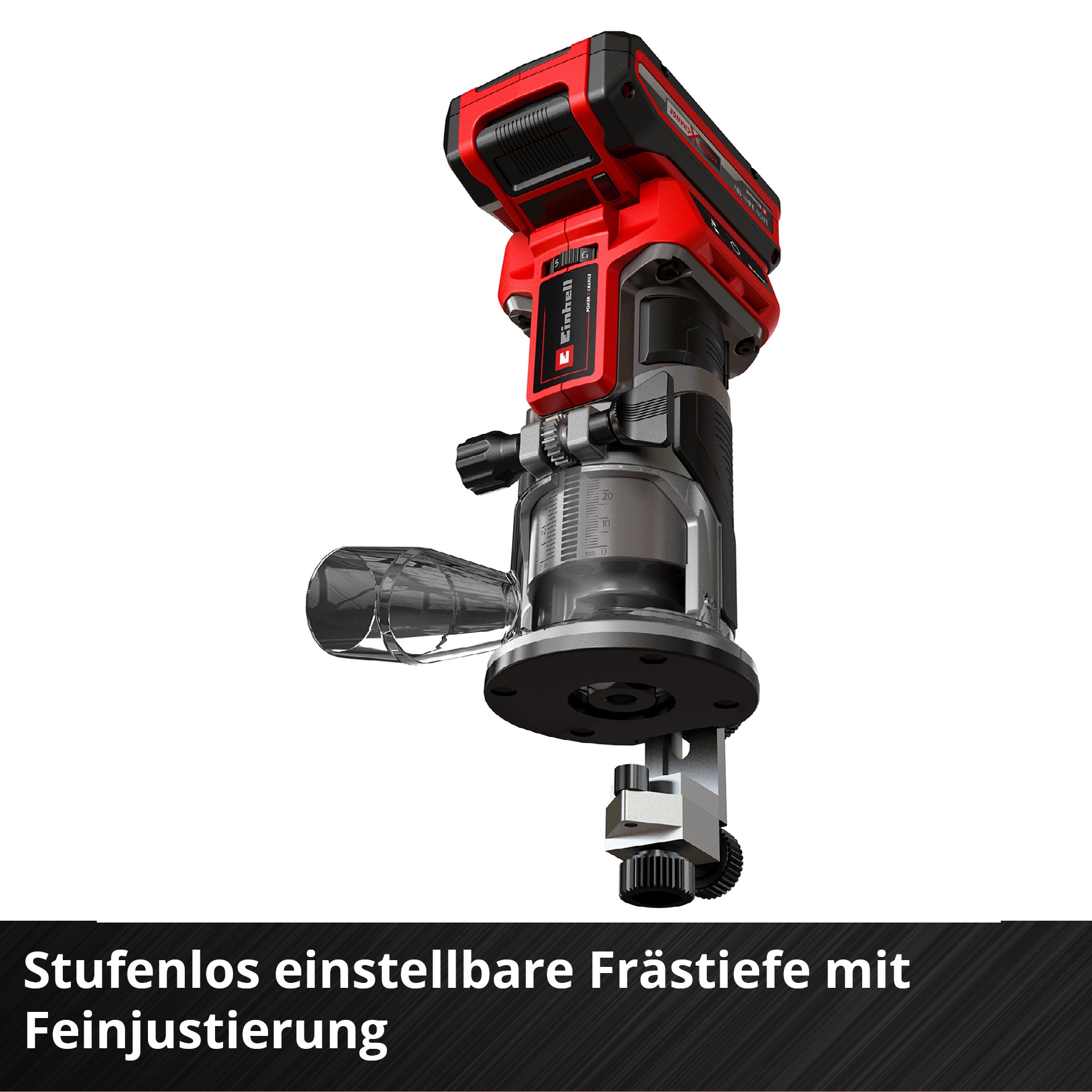 Einhell Akku-Fräse »TP-ET 18 Li BL - Solo«, Kantenfräse ohne Akku und Ladegerät