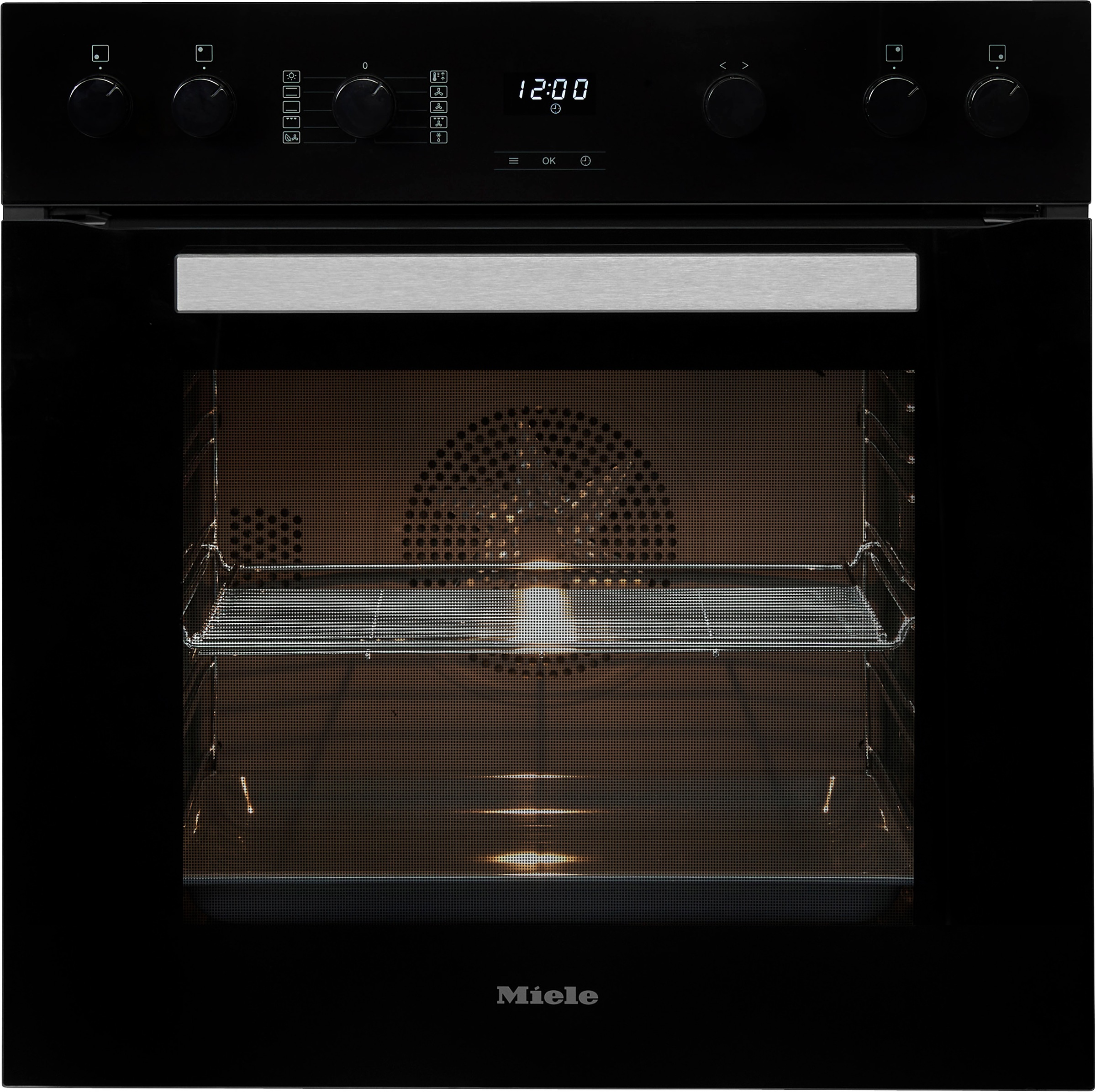Miele Induktions Herd-Set »H2455 I OBSW + KM 7061 FR«, PerfectClean Ausstattung, EasyControl Bedienung