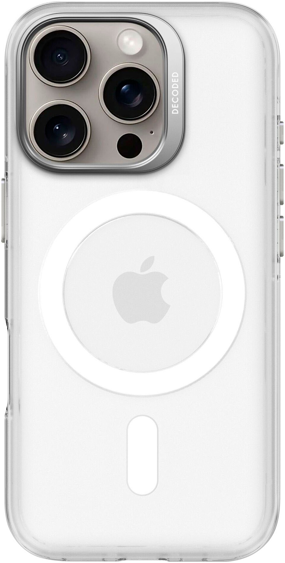 DECODED Smartphone-Hülle »Recycled Plastic Backc. iPhone 16 Pro«, Smartphones