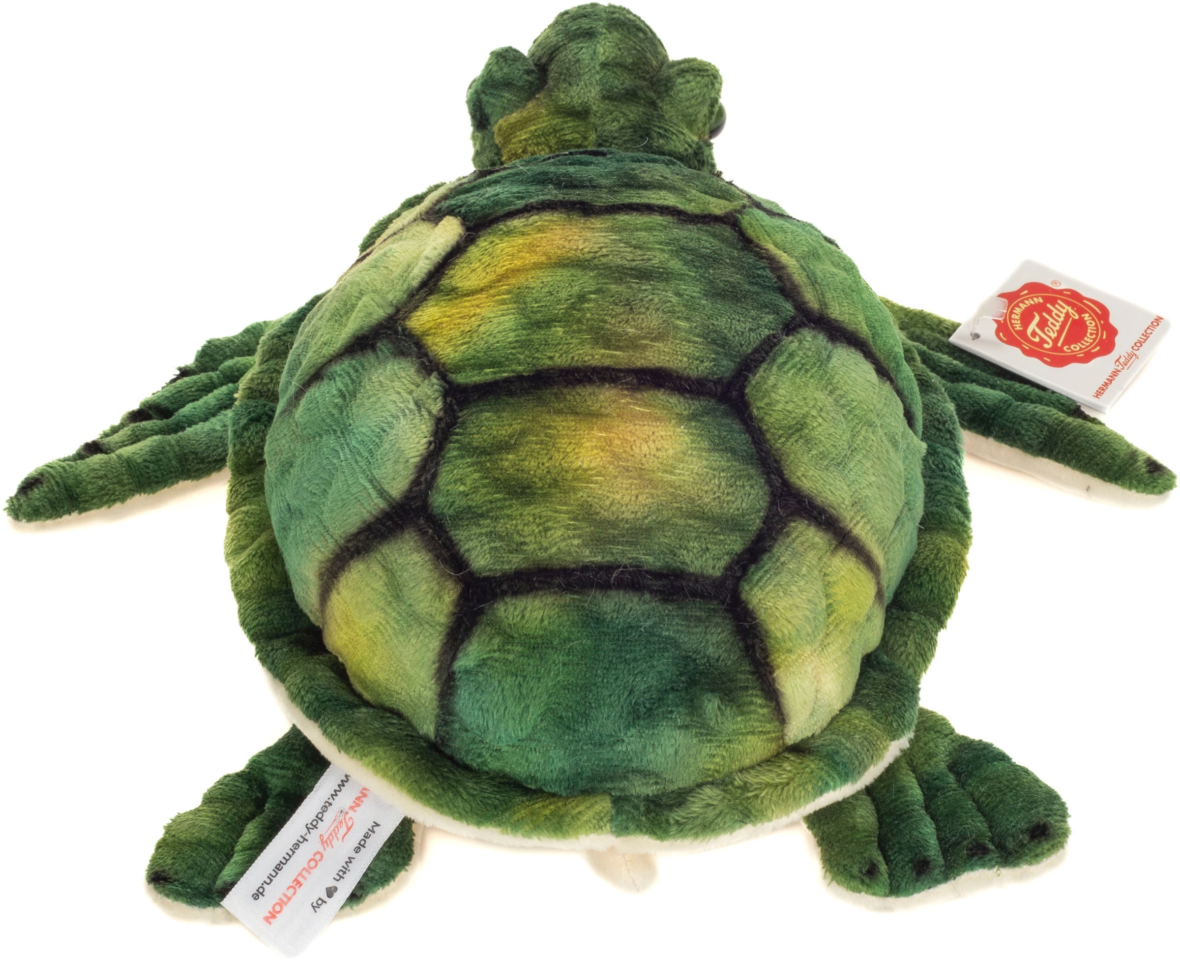 Teddy Hermann® Kuscheltier »Wasserschildkröte, 23 cm«, zum Teil aus recyceltem Material