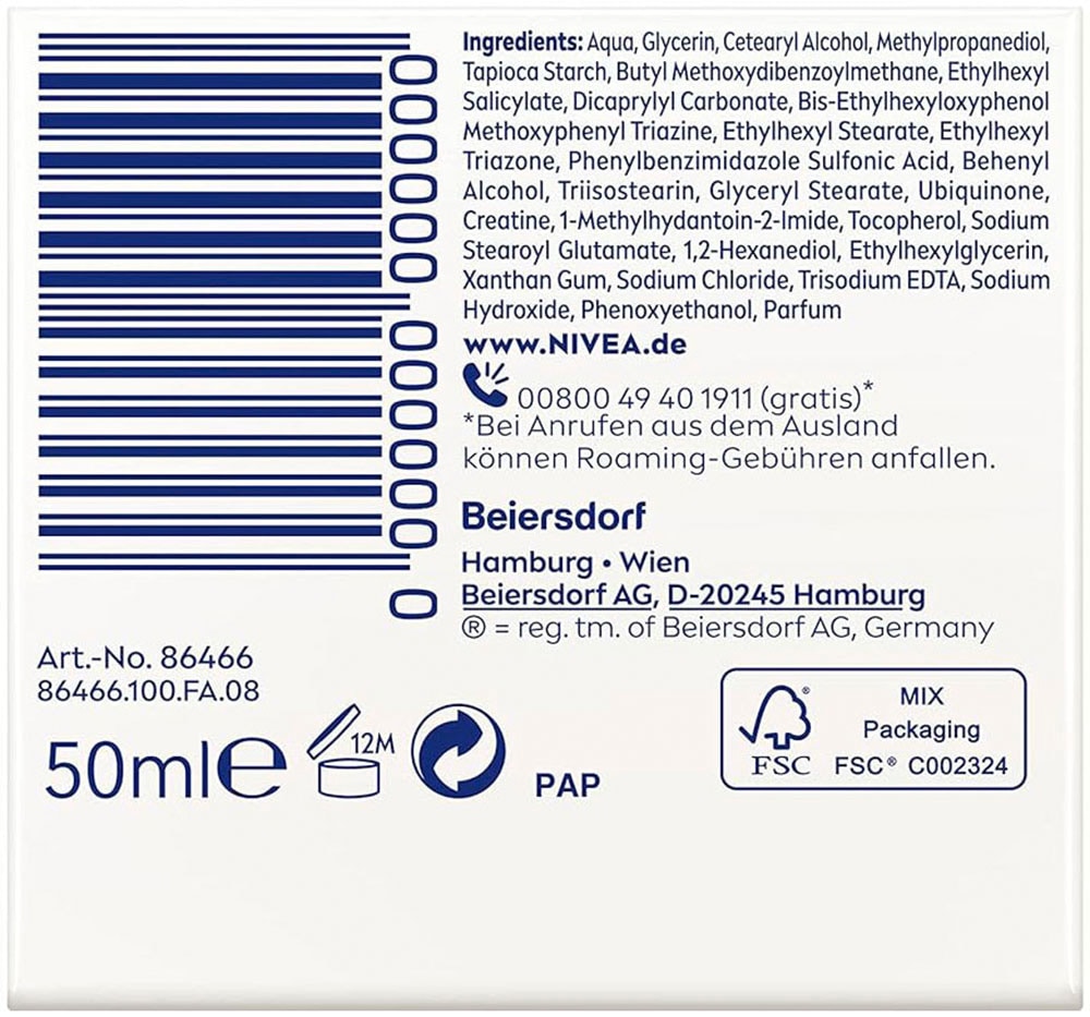 Nivea Pflege-Set »Q10 Anti-Falten Dual Action Serum + Q10 Tagespflege LSF 30«, (2 tlg.), Wirksamer in Kombination, mildert selbst tiefe Falten, LSF 30.