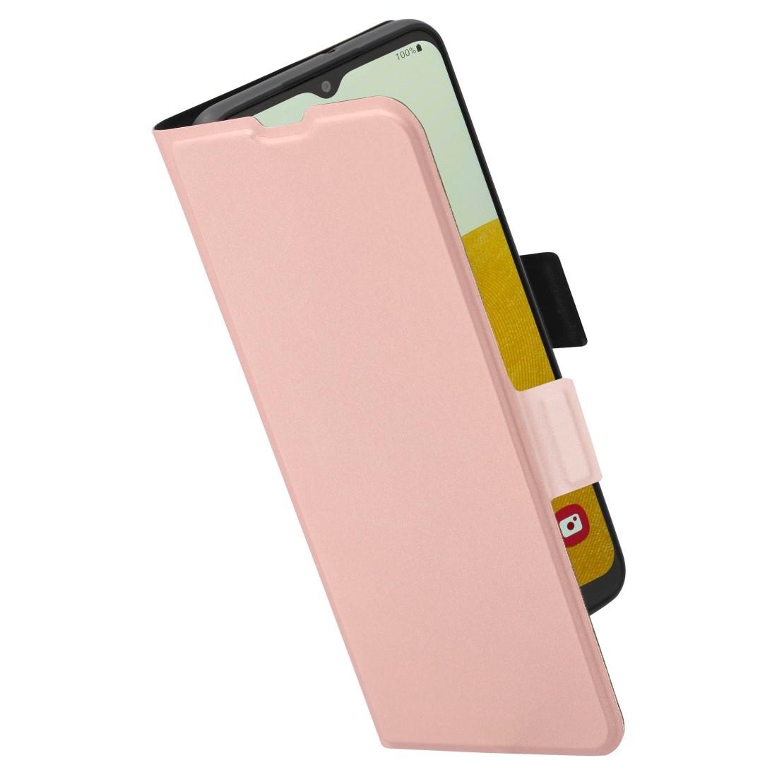 3. Bild von Hama Smartphone-Hülle »Booklet für Samsung Galaxy A13 5G/A04s, Farbe rosa, aufstellbar«, Samsung Galaxy A13 5G, klappbar, mit Standfunktion und Einsteckfach