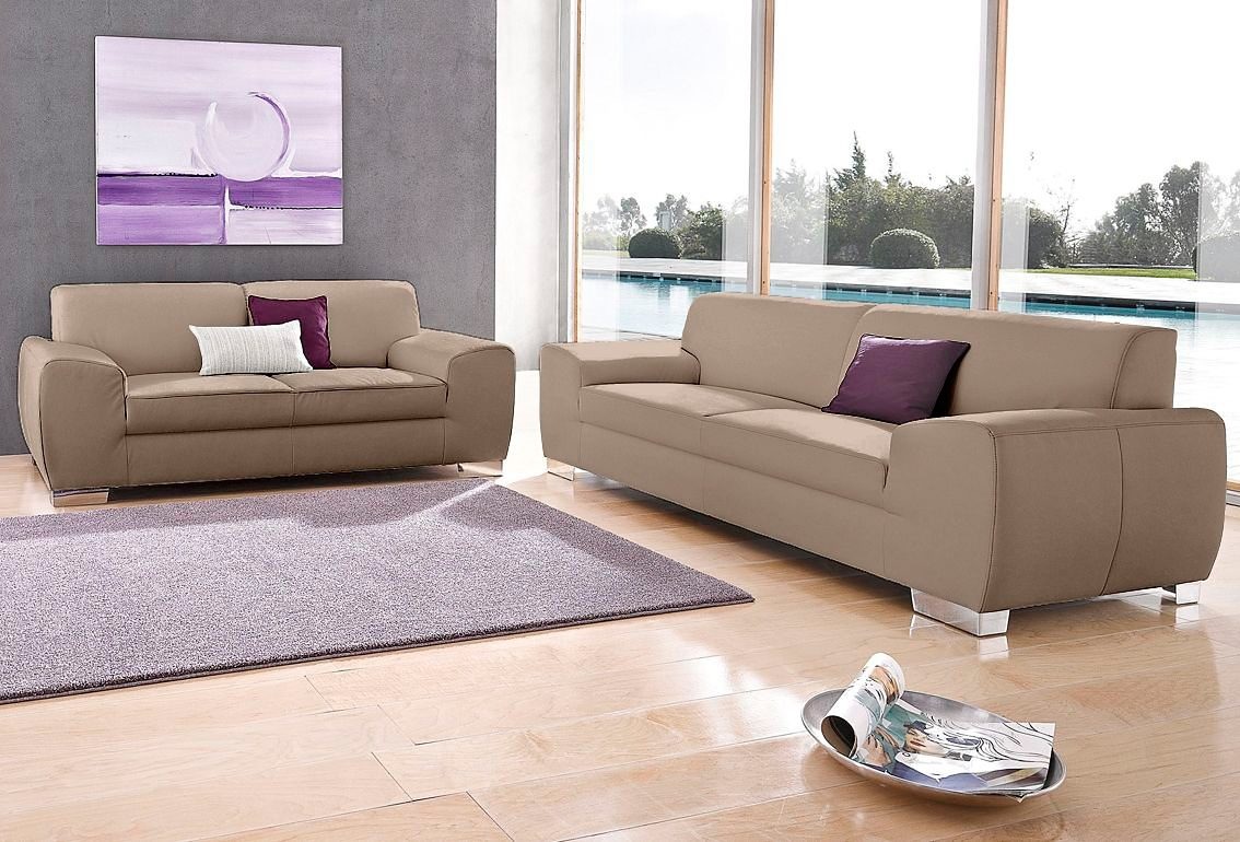 DOMO collection Polstergarnitur »Ricardo kubisch, modern und elegant, beque günstig online kaufen