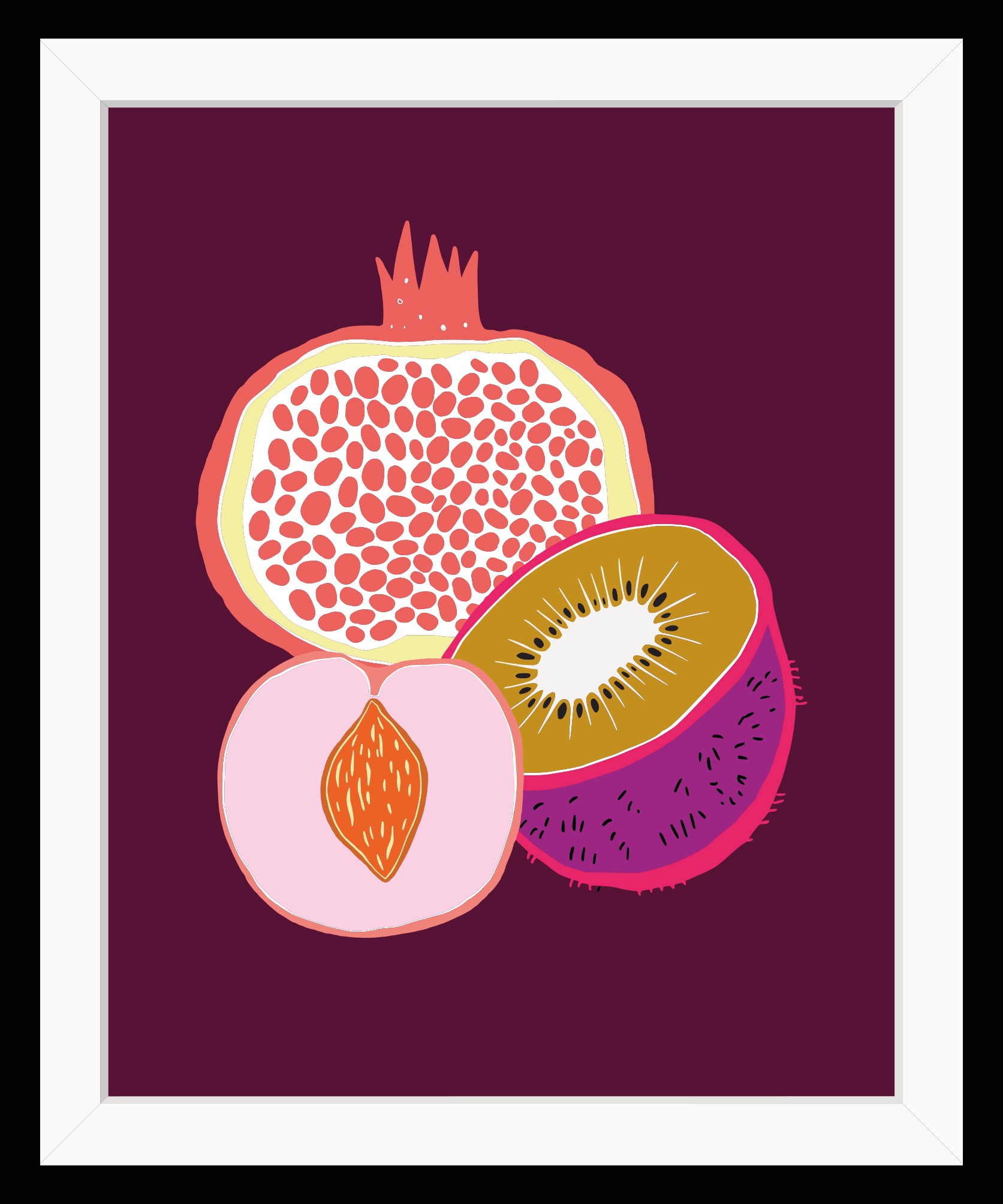 queence Bild »Leonard«, Obst-Obst Bilder-Kunst-Lebensmittel, HD Premium Pos günstig online kaufen