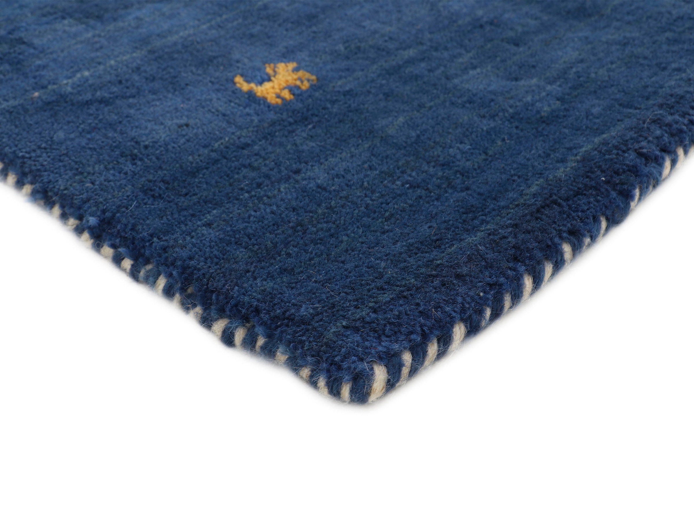 3. Bild von carpetfine Wollteppich »Gabbeh Uni«, rechteckig