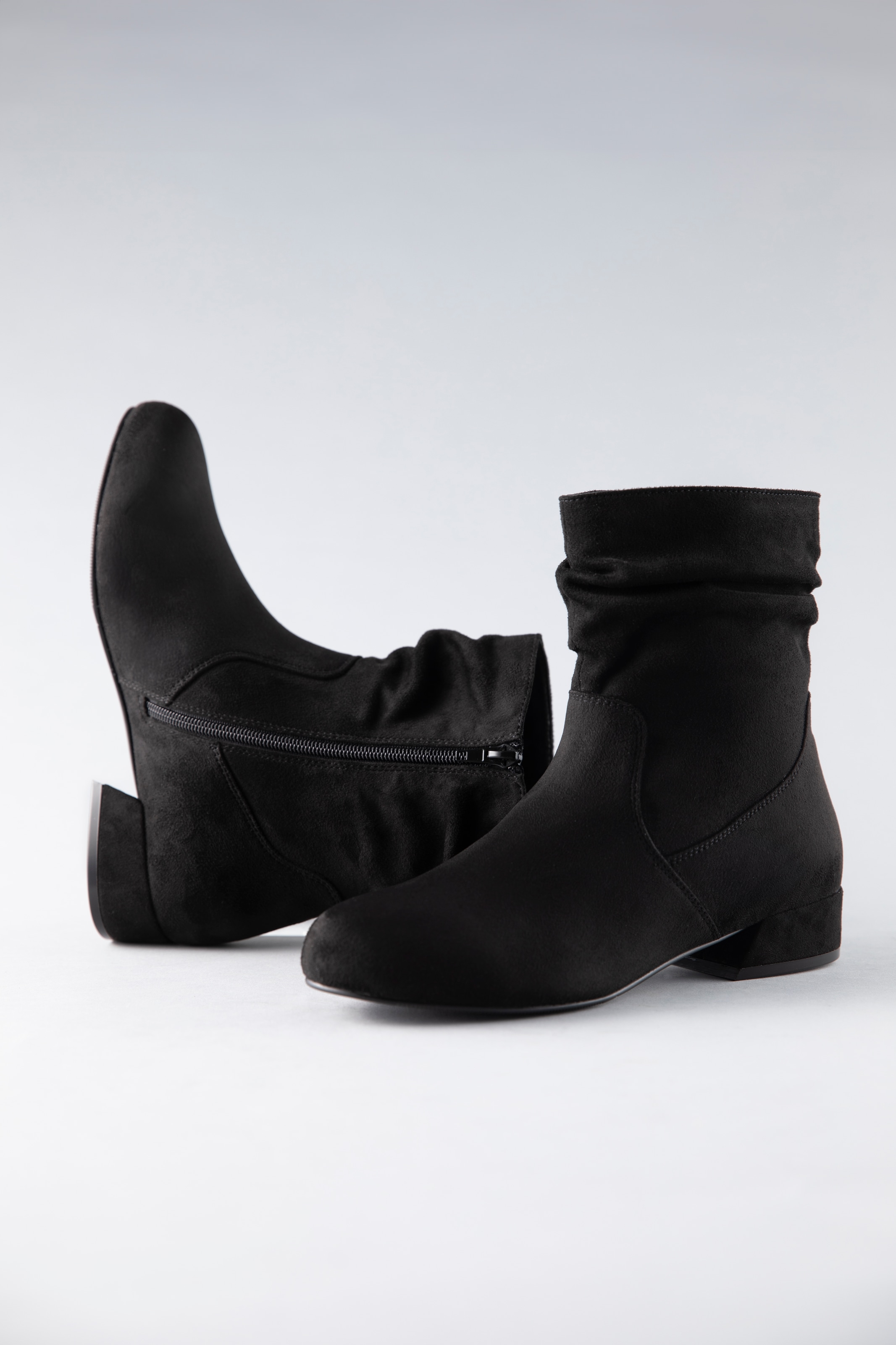 Stiefelette, mit gerafftem Schaft - NEUE KOLLEKTION