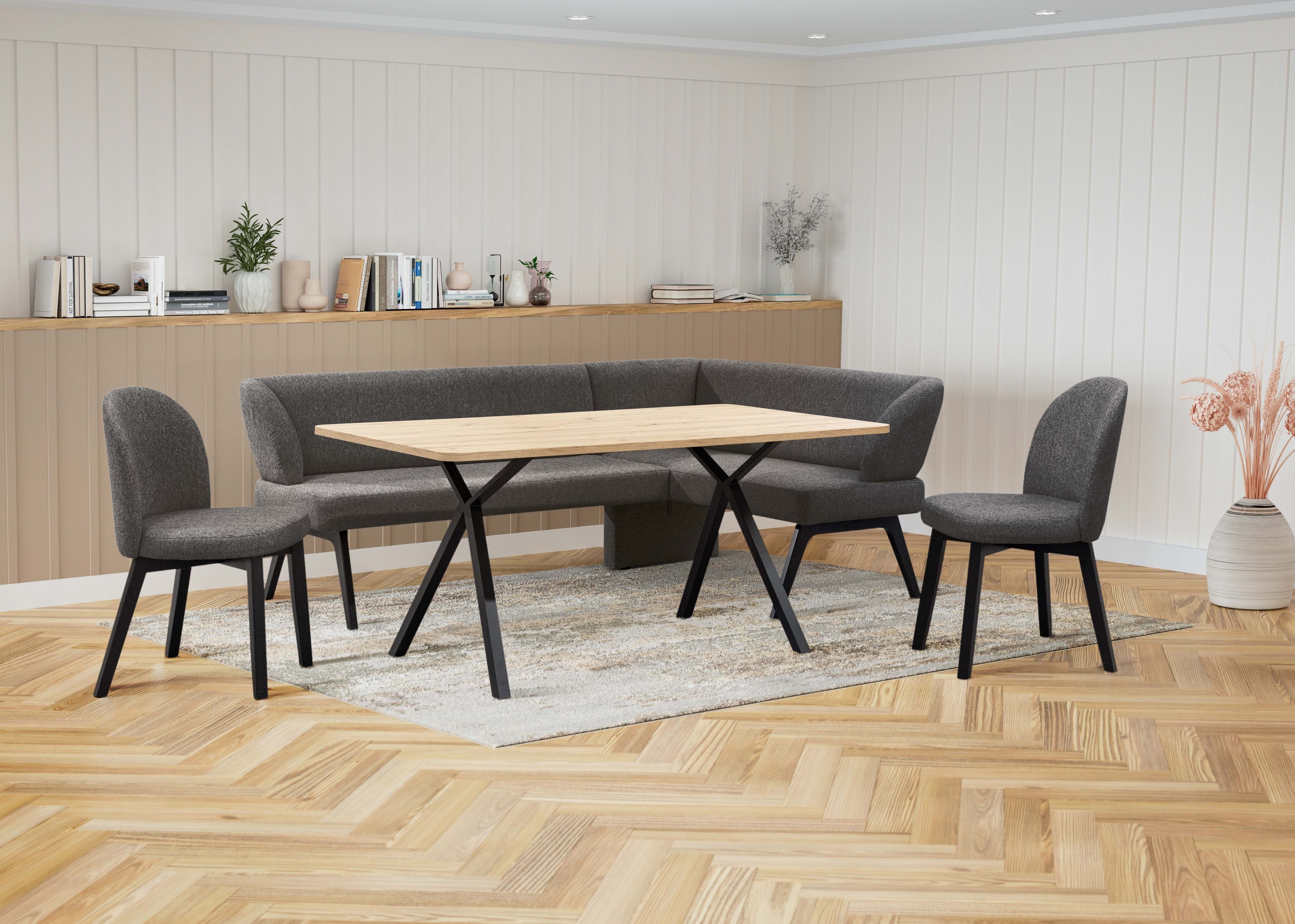 Home affaire Eckbankgruppe »Aretha Essecke, Sitzgruppe, Eckbank, Küchenbank günstig online kaufen