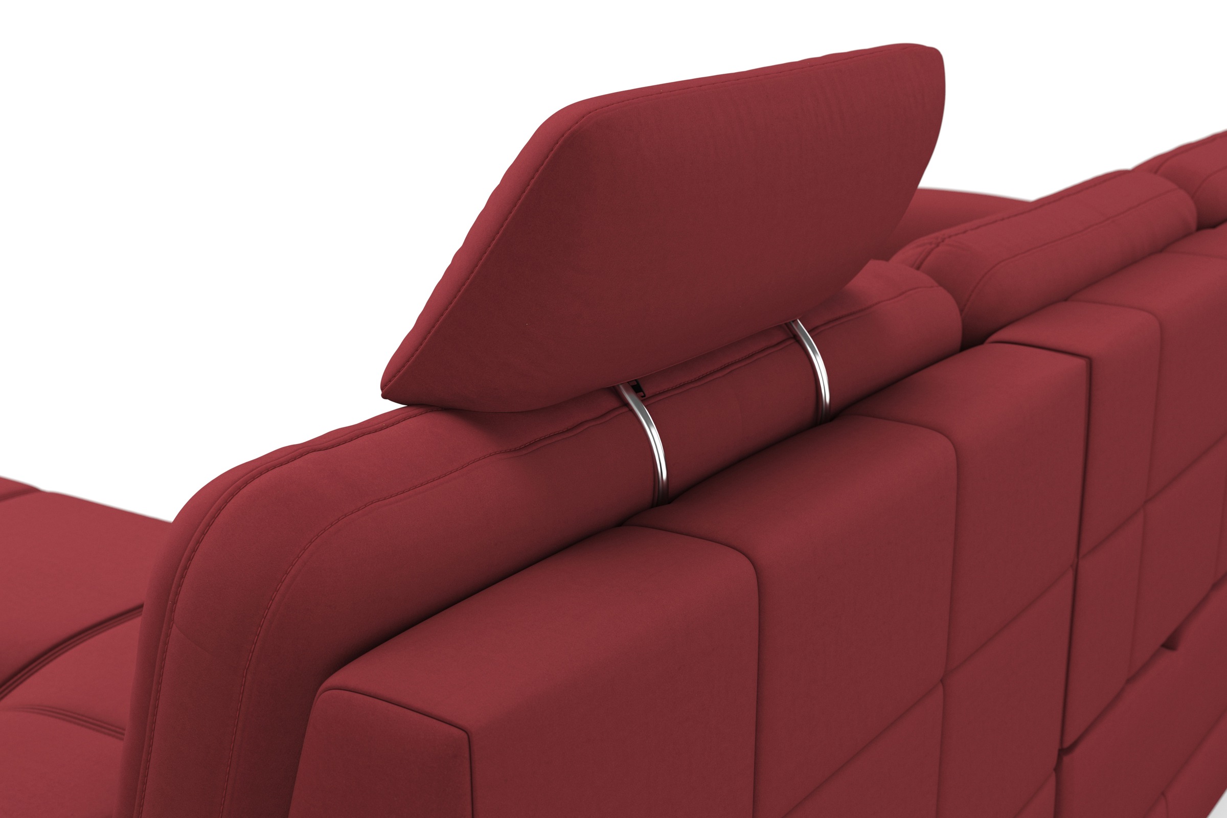 sit&more Ecksofa »Bendigo L-Form«, inklusive Sitztiefenverstellung, Bodenfreiheit 15 cm, 2 Fußfarben