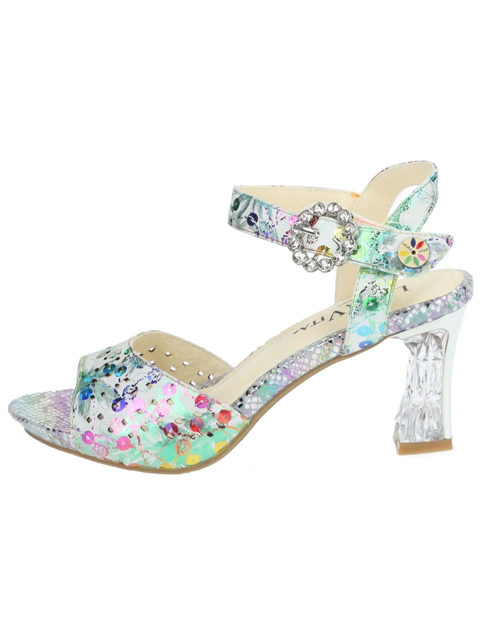 LAURA VITA High-Heel-Sandalette »LAURA VITA Sandalen Leder«