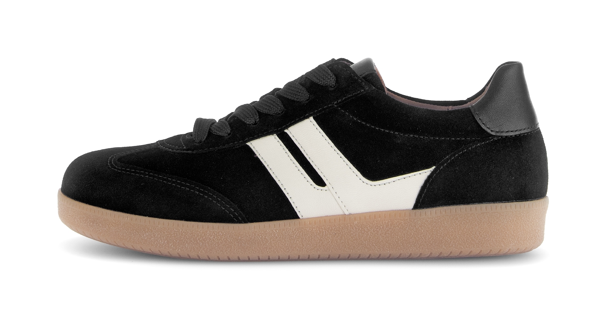 Gabor Plateausneaker, Freizeitschuh, Halbschuh, Schnürschuh mit gepolstertem Schaftrand