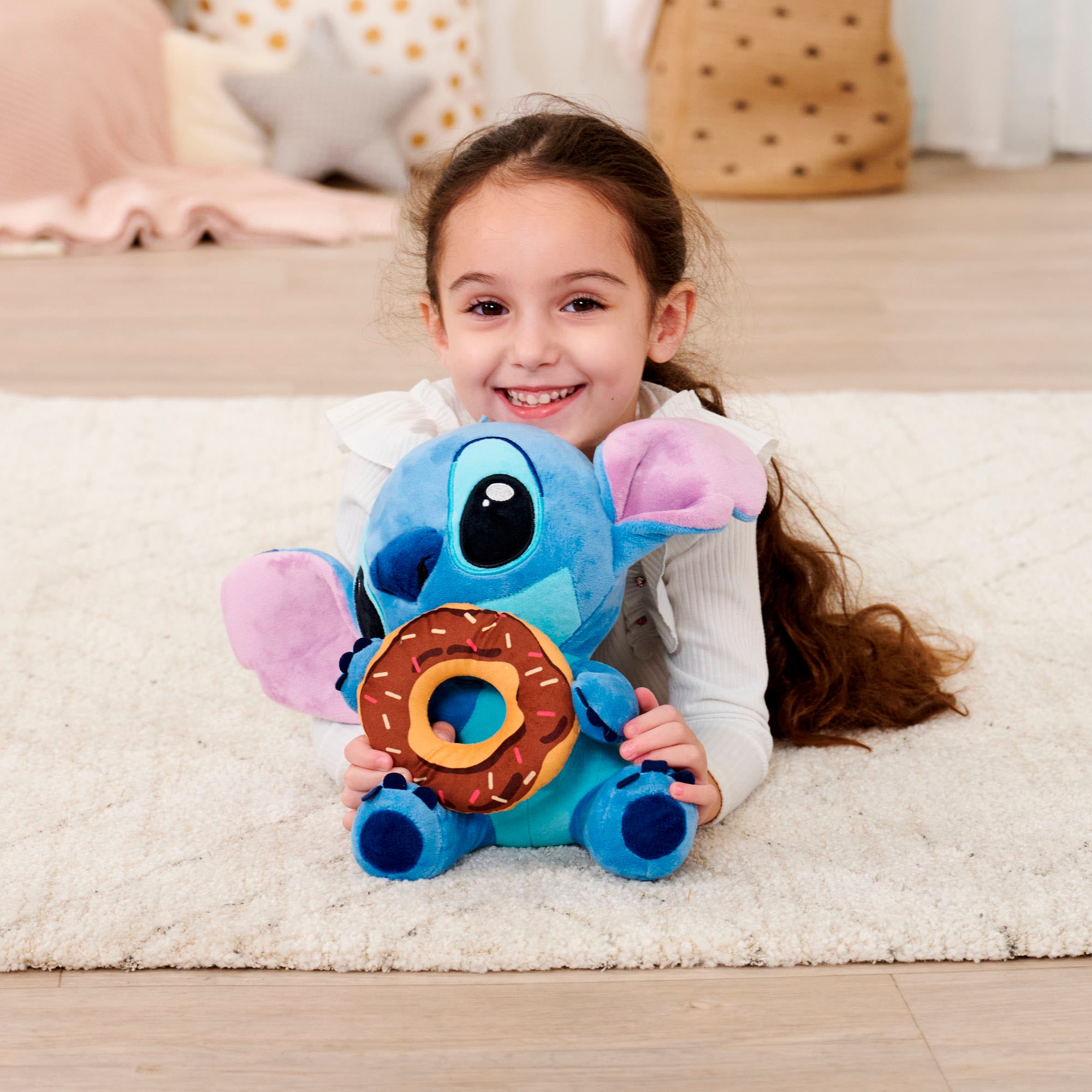 SIMBA Plüschfigur »Disney Stitch mit Doughnut, 25cm«