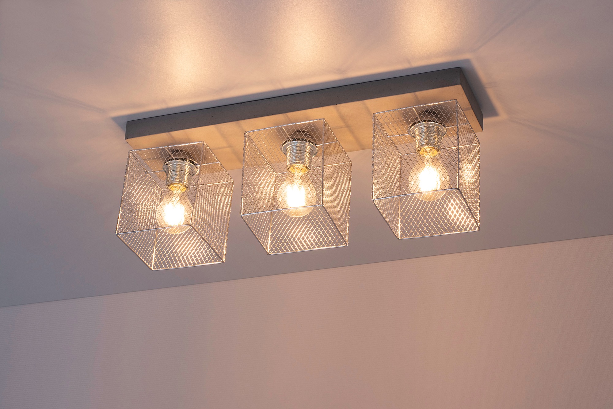 SPOT Light Deckenleuchte »GITTAN«, 3 flammig, Leuchtmittel E27   ohne Leuch günstig online kaufen