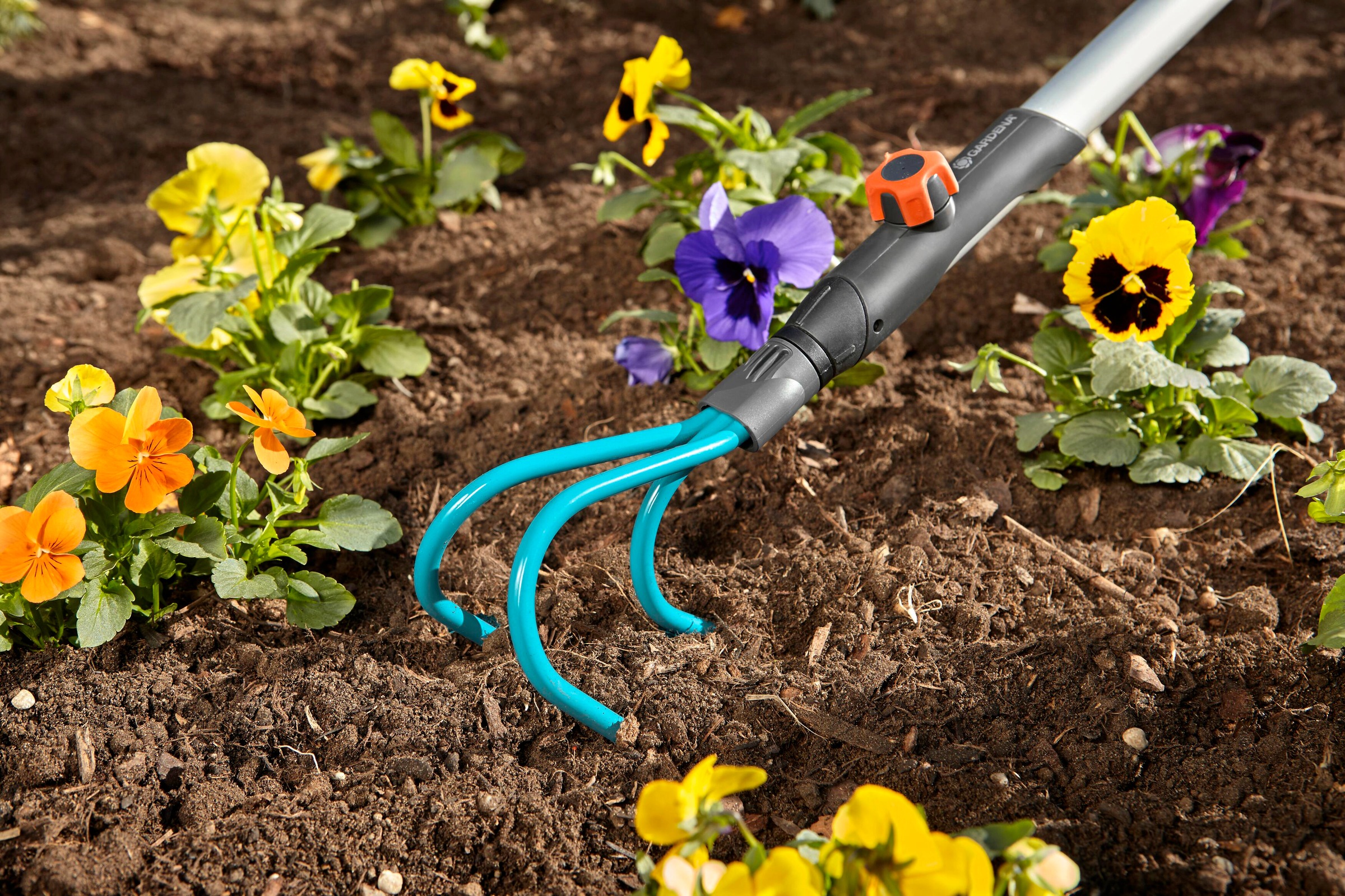 GARDENA Rechen 308720«, (Set, 4 tlg.), Rechenbesen