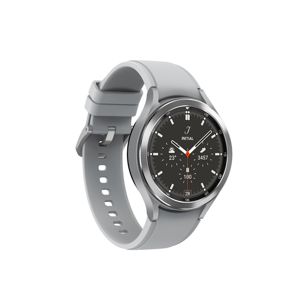 Samsung Smartwatch »Galaxy Watch4 Classic 46 mm«, (Wear OS by Google Fitness Uhr, Fitness Tracker, Gesundheitsfunktionen)
