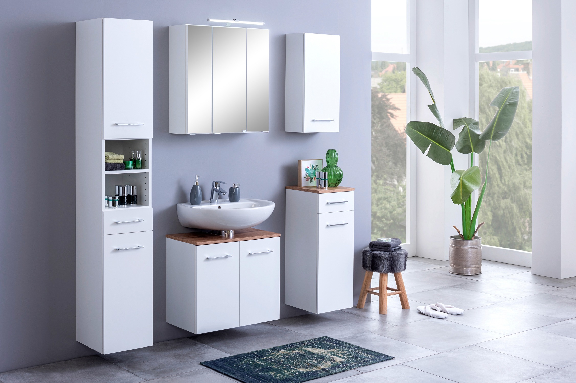 welltime Badmöbel-Set »Avignon« 2 Stk. tlg.