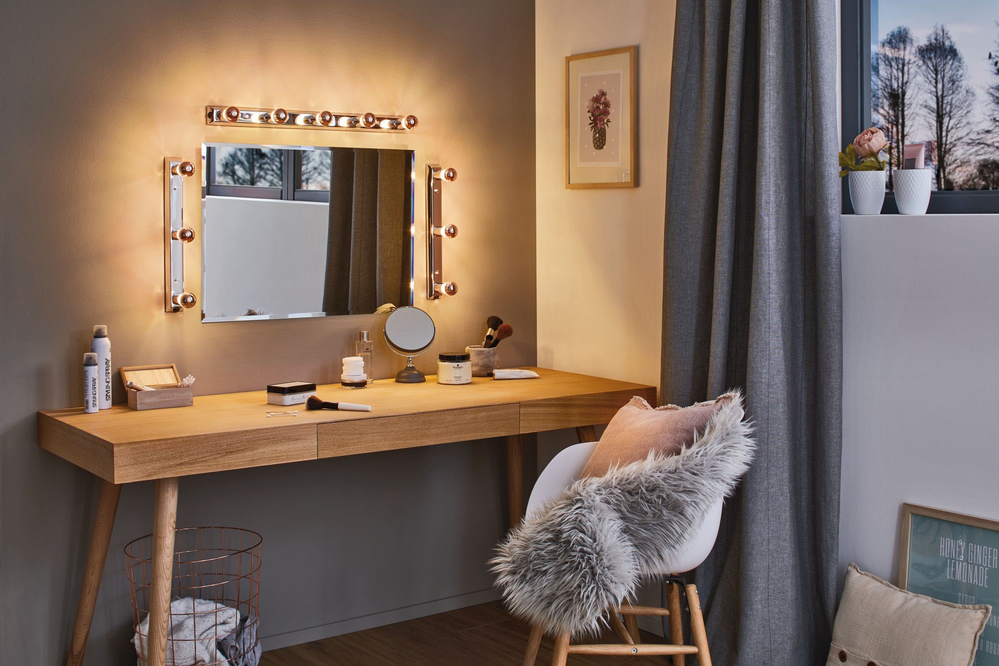 Paulmann LED Wandleuchte »Mirror Regula«, 5 flammig, Leuchtmittel E14 | ohne Leuchtmittel, E14