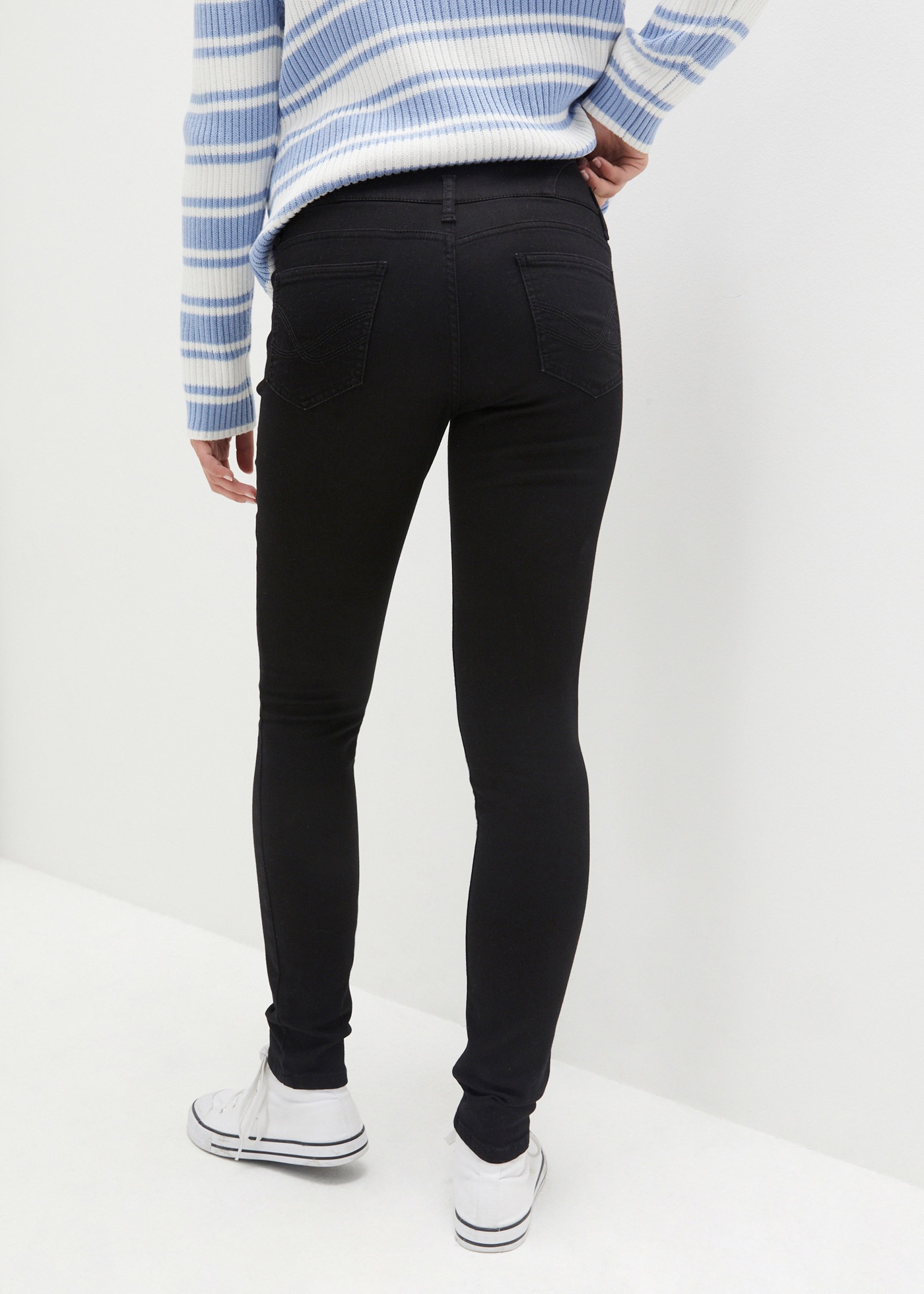 bonprix Skinny-fit-Jeans »Skinny Jeans High Waist, Shaping Thermojeans« Skinny Jeans High Waist, Shaping Thermojeans